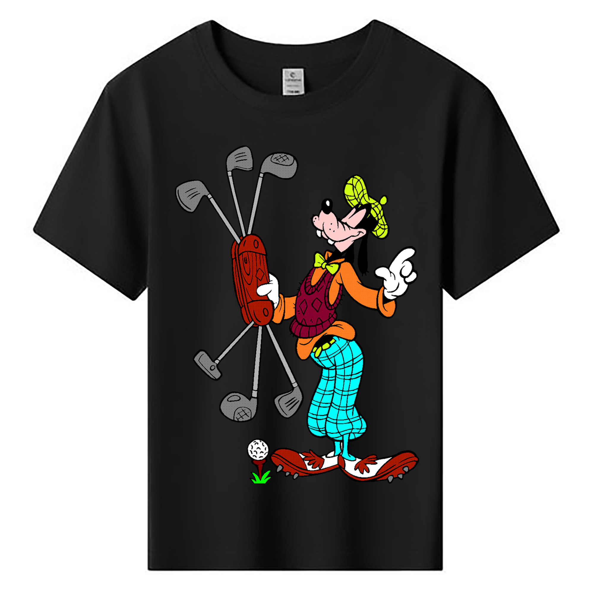 ミッキーマウス Mickey Mouse 綿100％キッズTシャツ（フロントプリント）