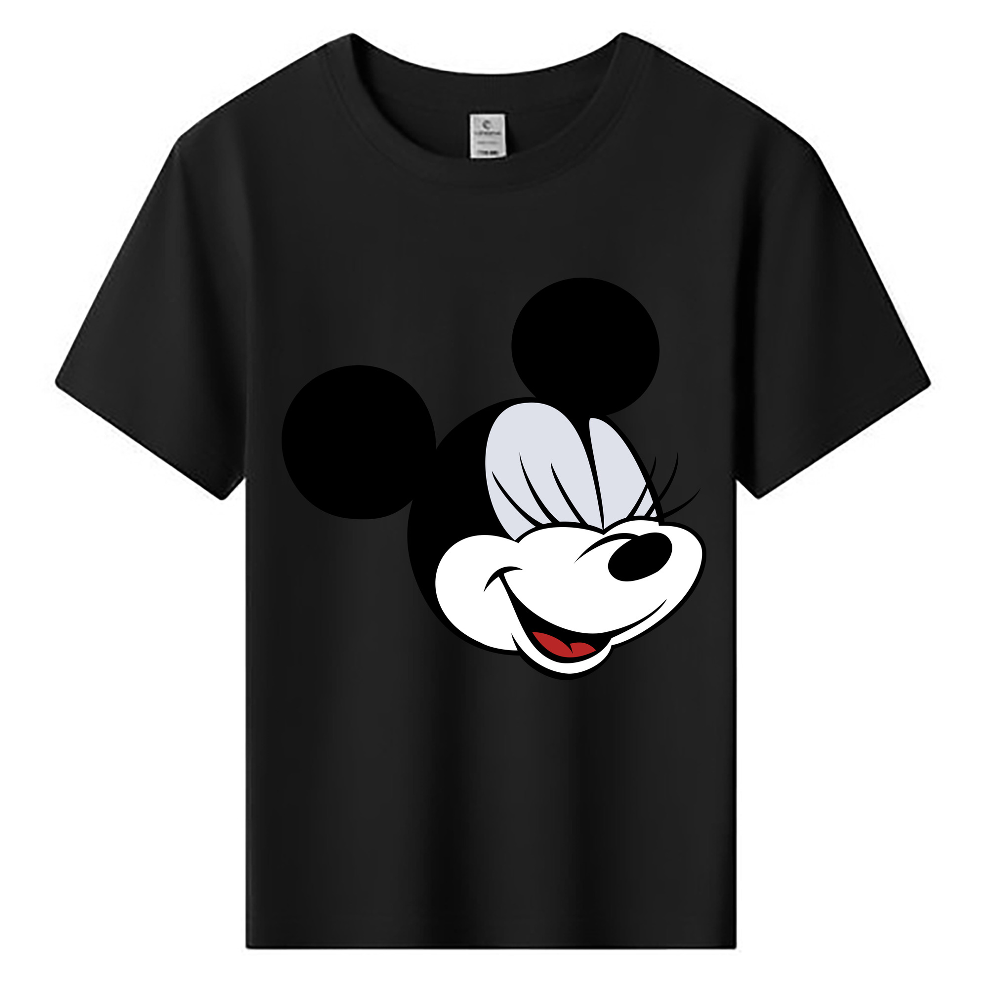 ミッキーマウス Mickey Mouse 綿100％キッズTシャツ（フロントプリント）