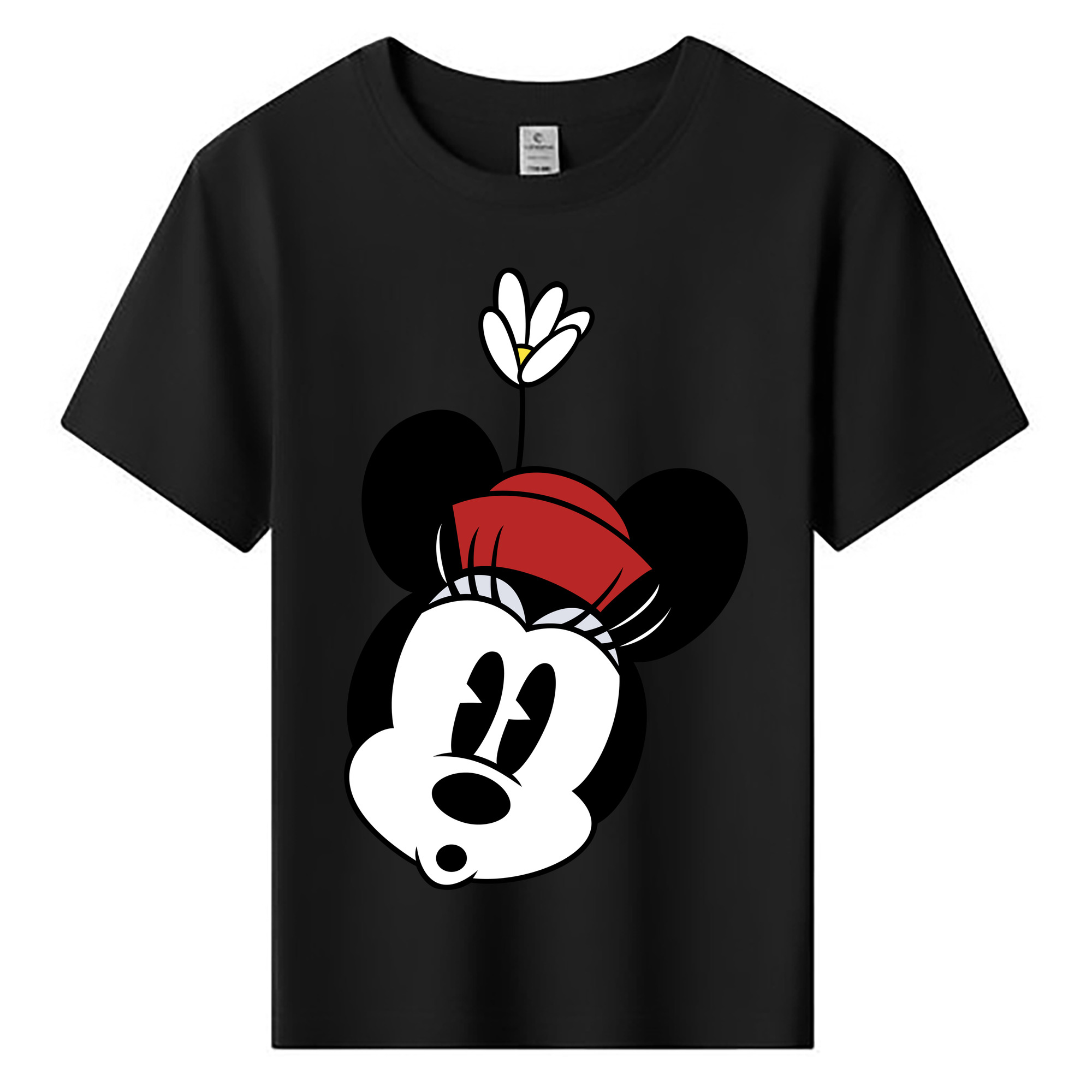 ミッキーマウス Mickey Mouse 綿100％キッズTシャツ（フロントプリント）