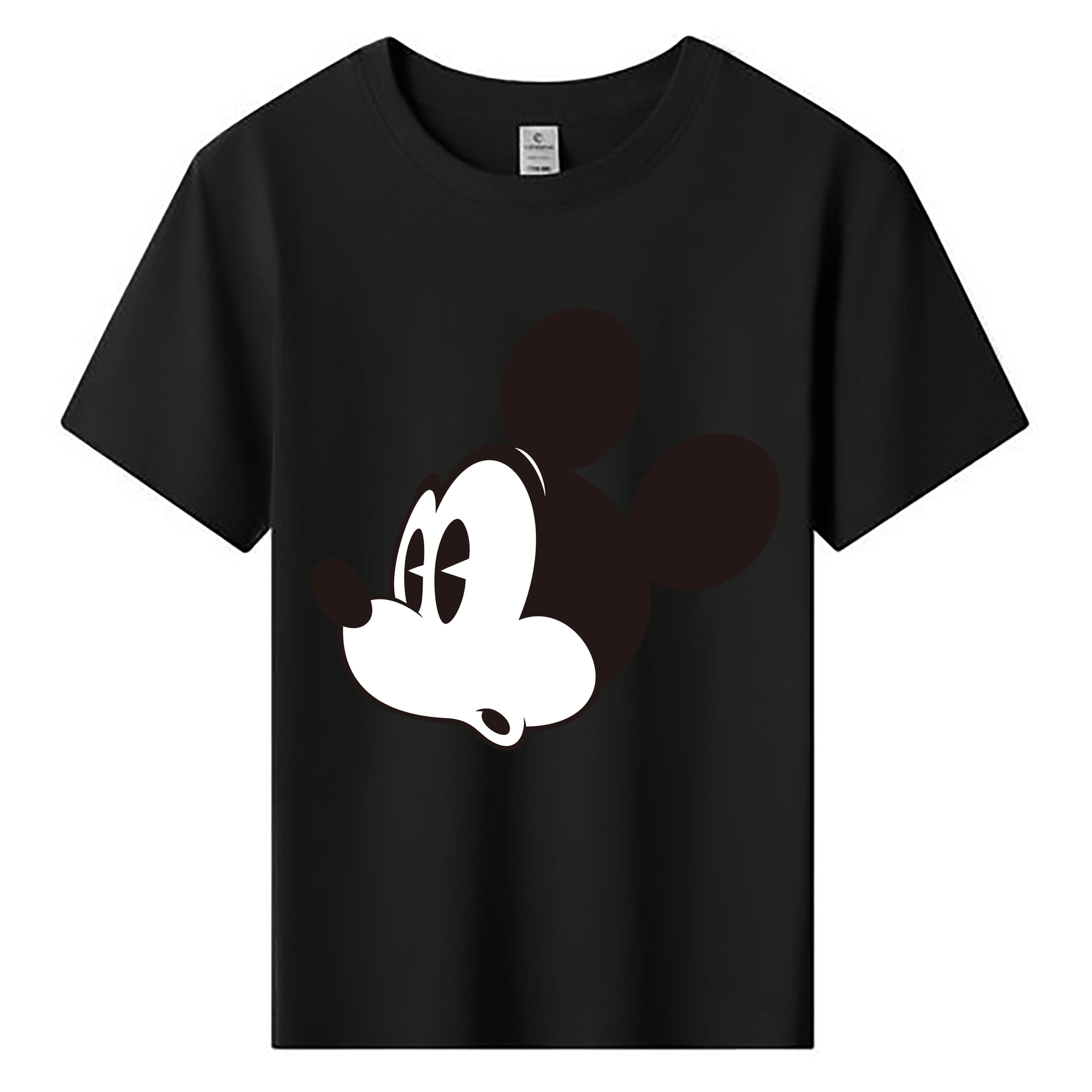 ミッキーマウス Mickey Mouse 綿100％キッズTシャツ（フロントプリント）