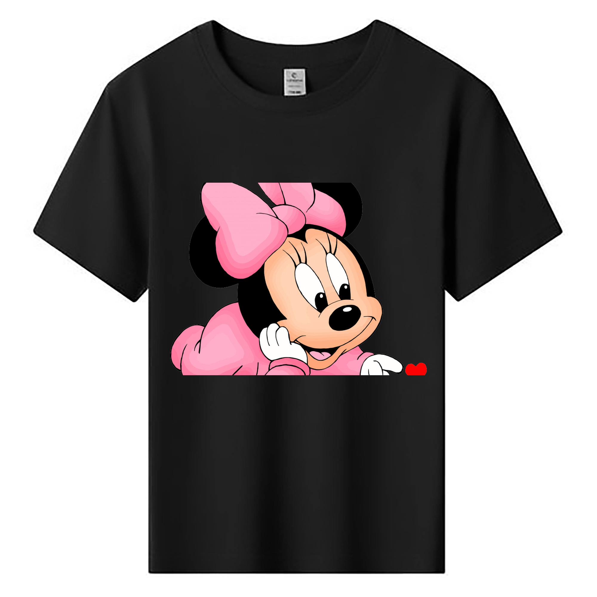 ミッキーマウス Mickey Mouse 綿100％キッズTシャツ（フロントプリント）