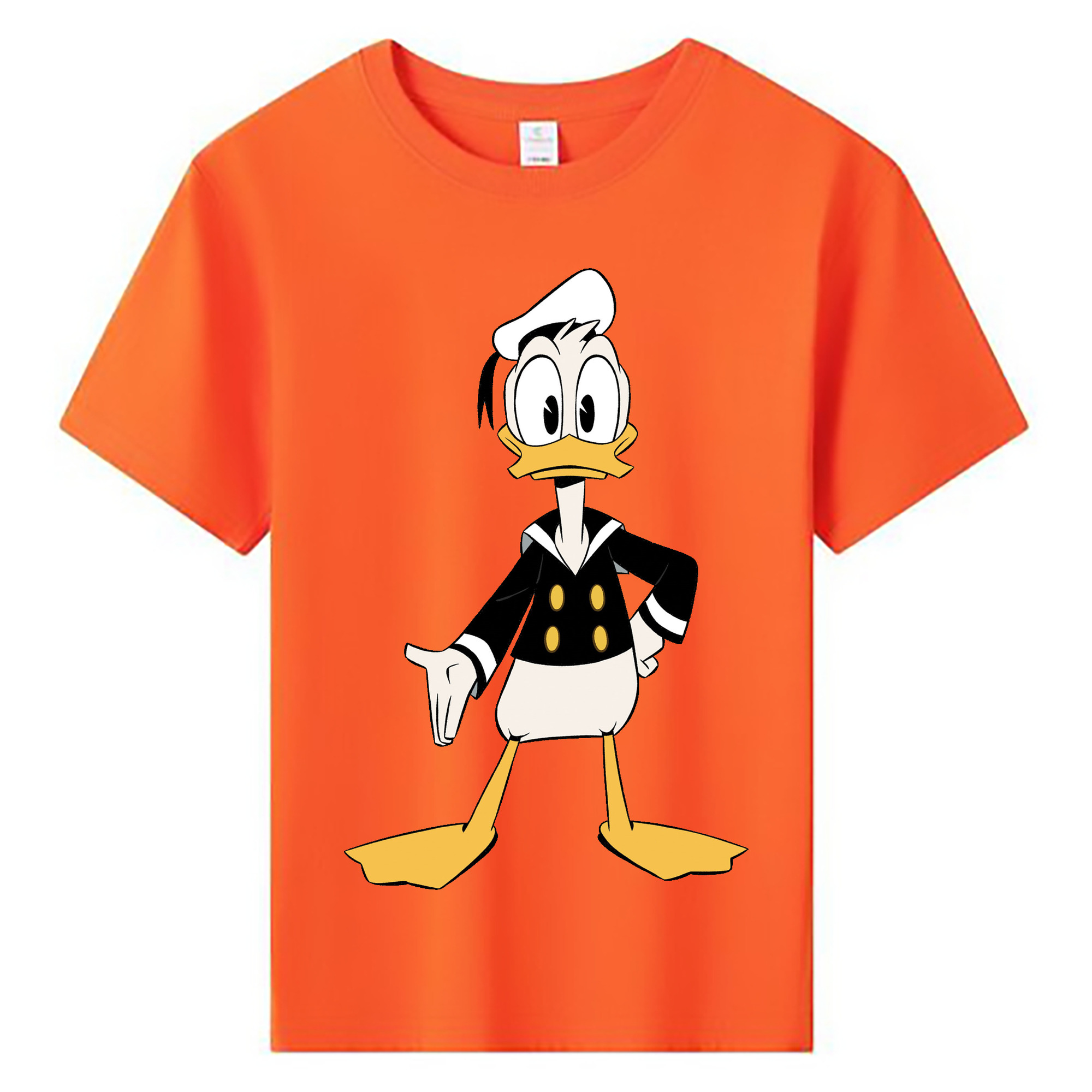 ミッキーマウス Mickey Mouse 綿100％キッズTシャツ（フロントプリント）