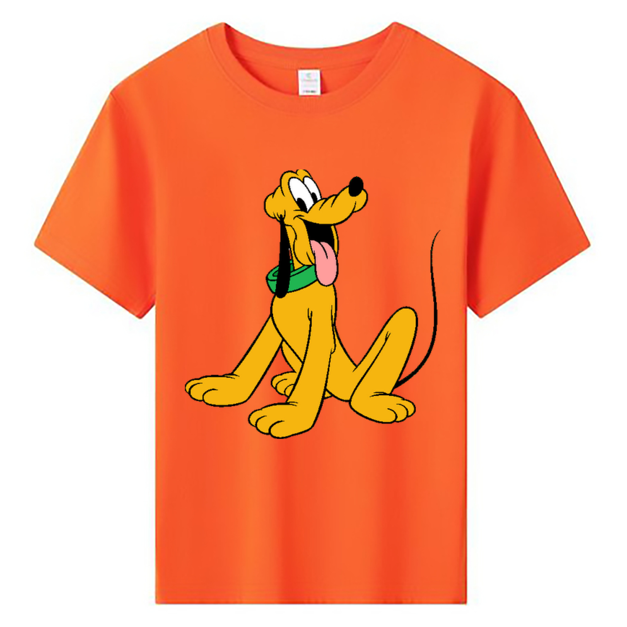 ミッキーマウス Mickey Mouse 綿100％キッズTシャツ（フロントプリント）