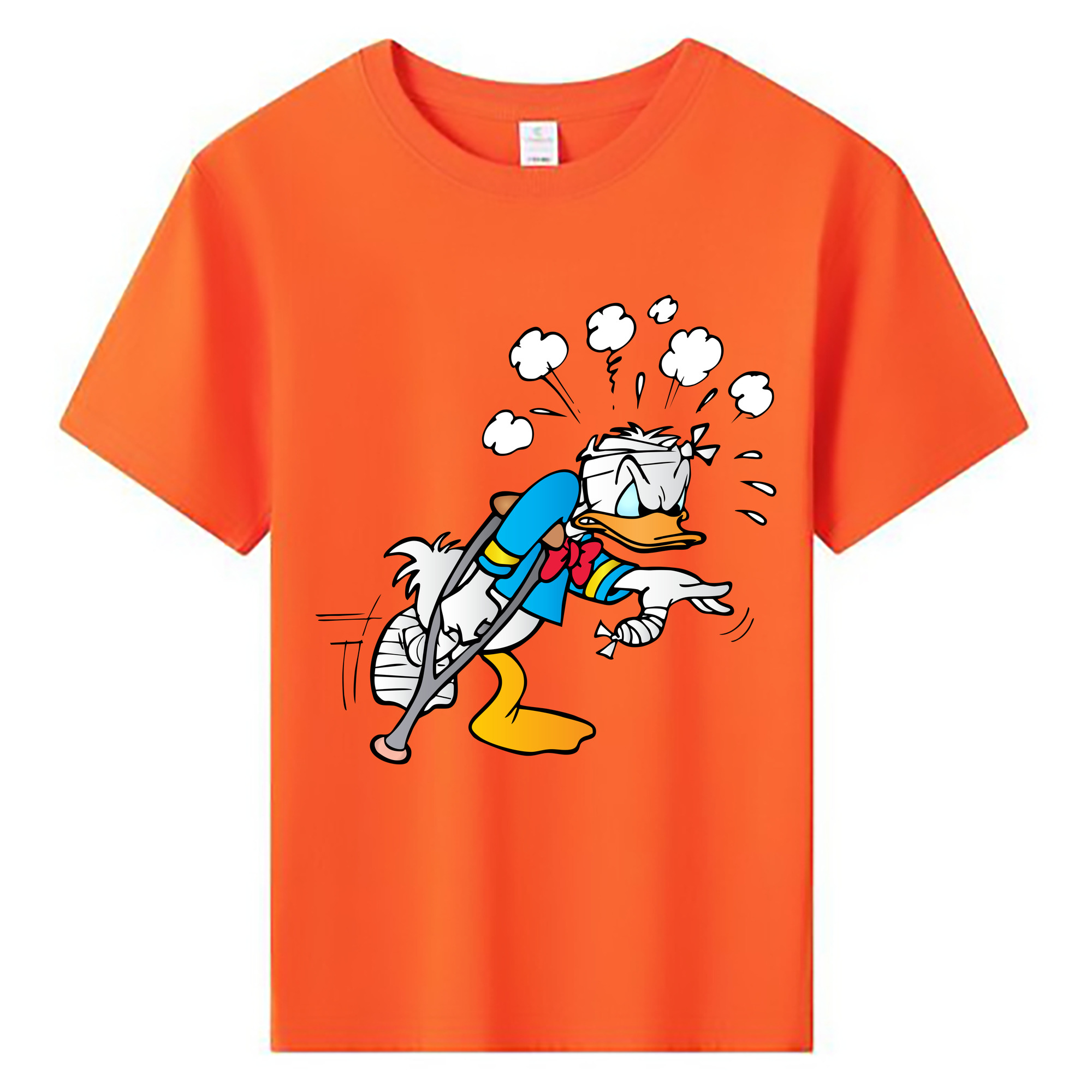 ミッキーマウス Mickey Mouse 綿100％キッズTシャツ（フロントプリント）
