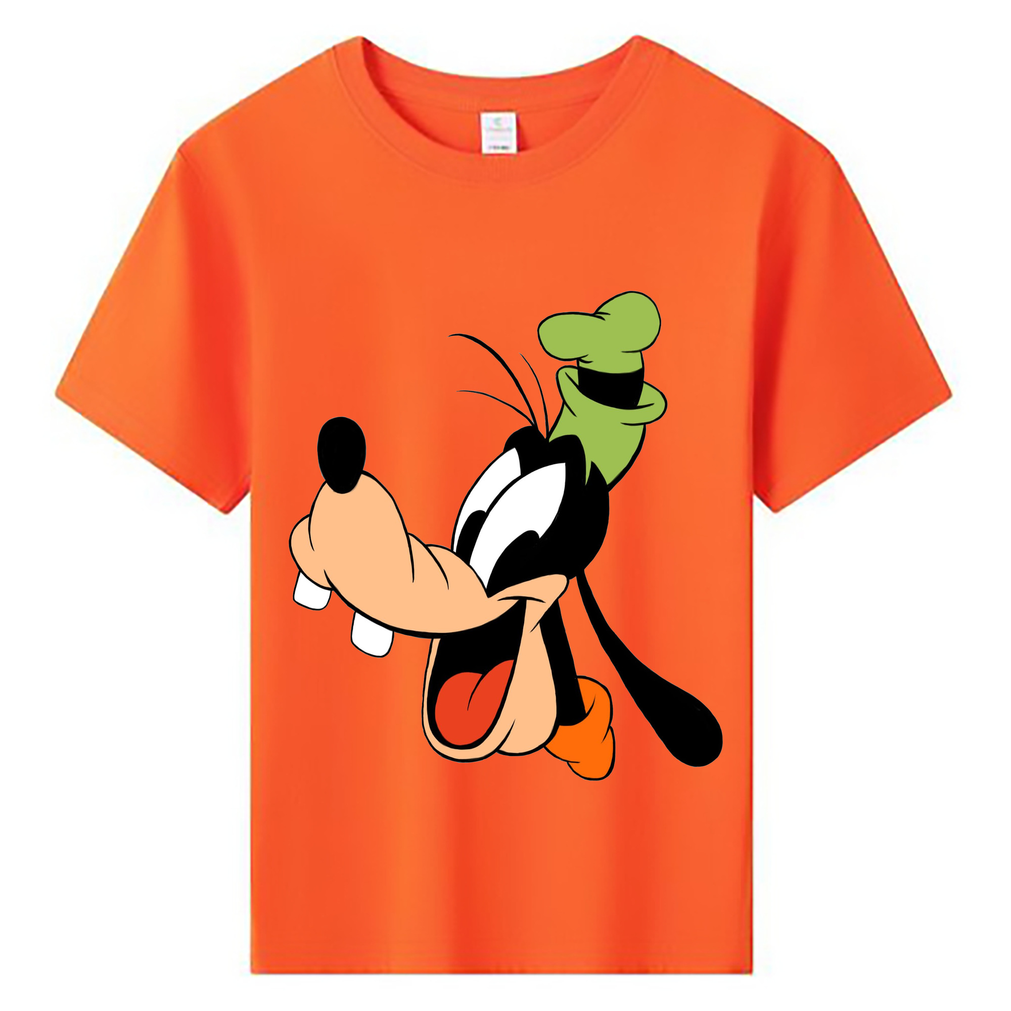 ミッキーマウス Mickey Mouse 綿100％キッズTシャツ（フロントプリント）