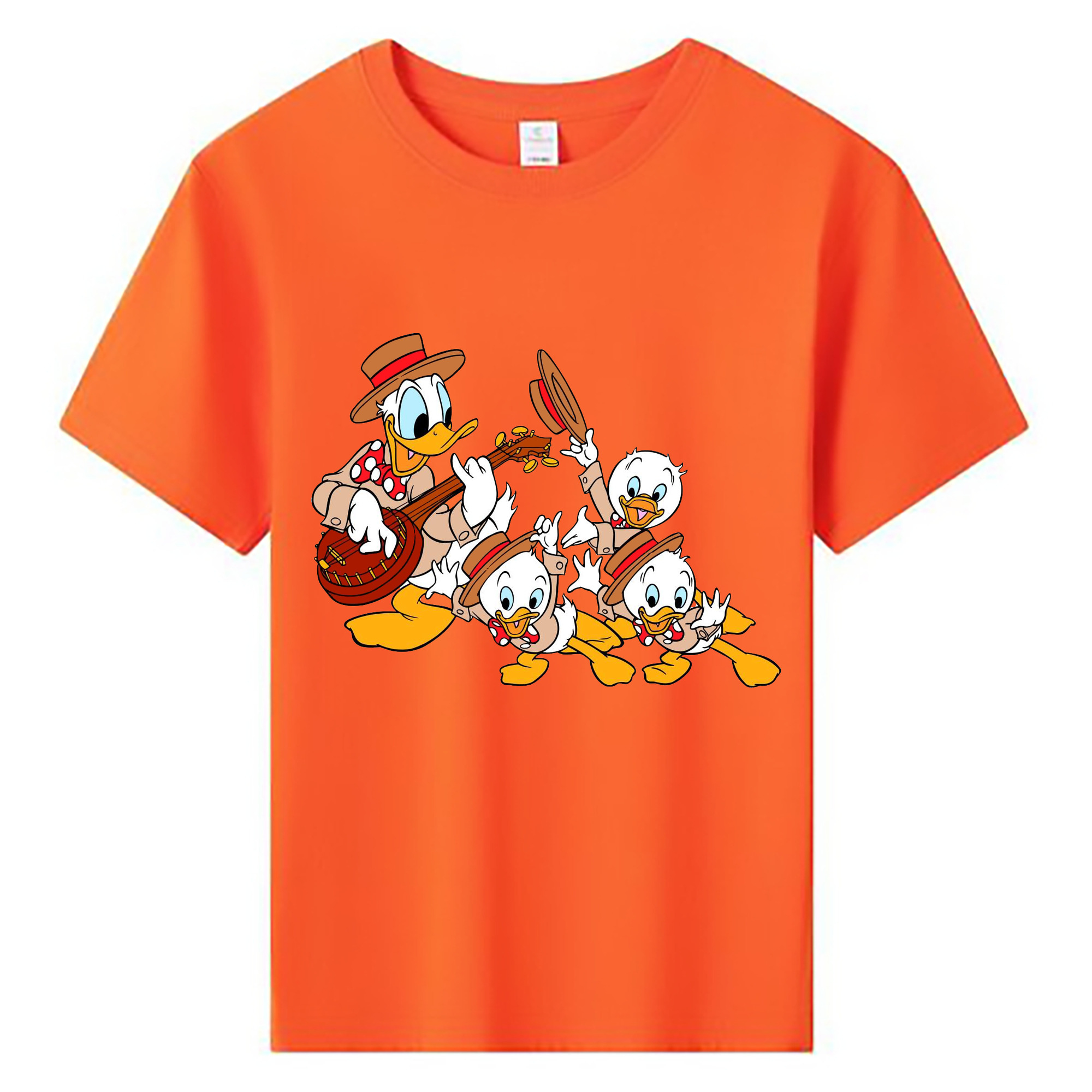 ミッキーマウス Mickey Mouse 綿100％キッズTシャツ（フロントプリント）