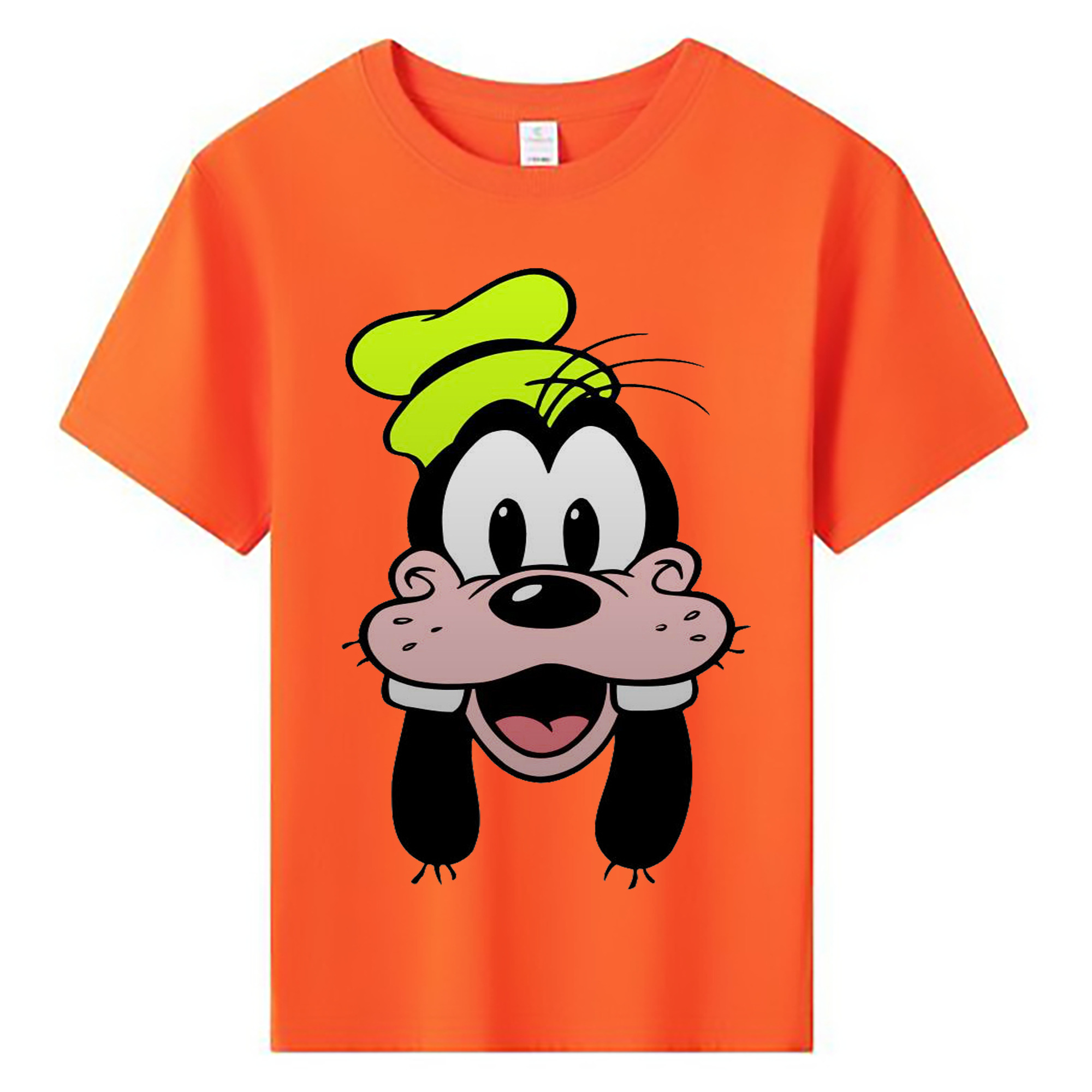 ミッキーマウス Mickey Mouse 綿100％キッズTシャツ（フロントプリント）