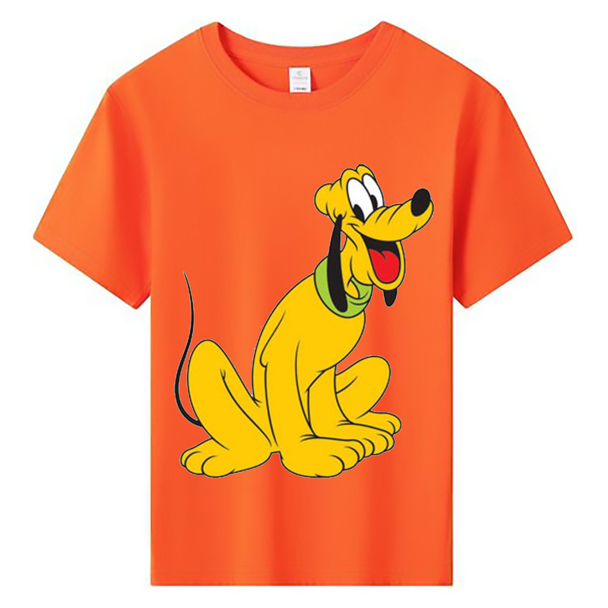 ミッキーマウス Mickey Mouse 綿100％キッズTシャツ（フロントプリント）