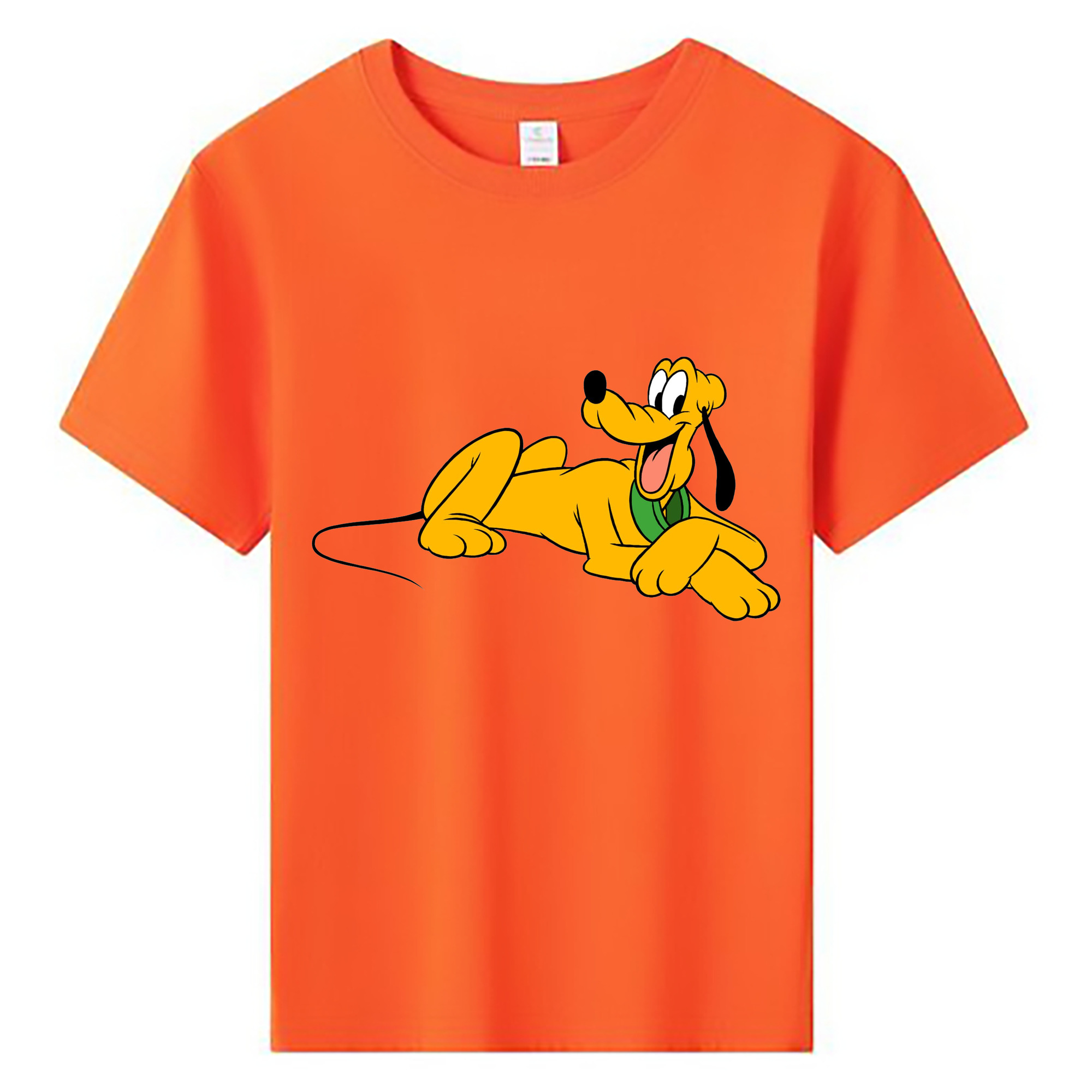 ミッキーマウス Mickey Mouse 綿100％キッズTシャツ（フロントプリント）