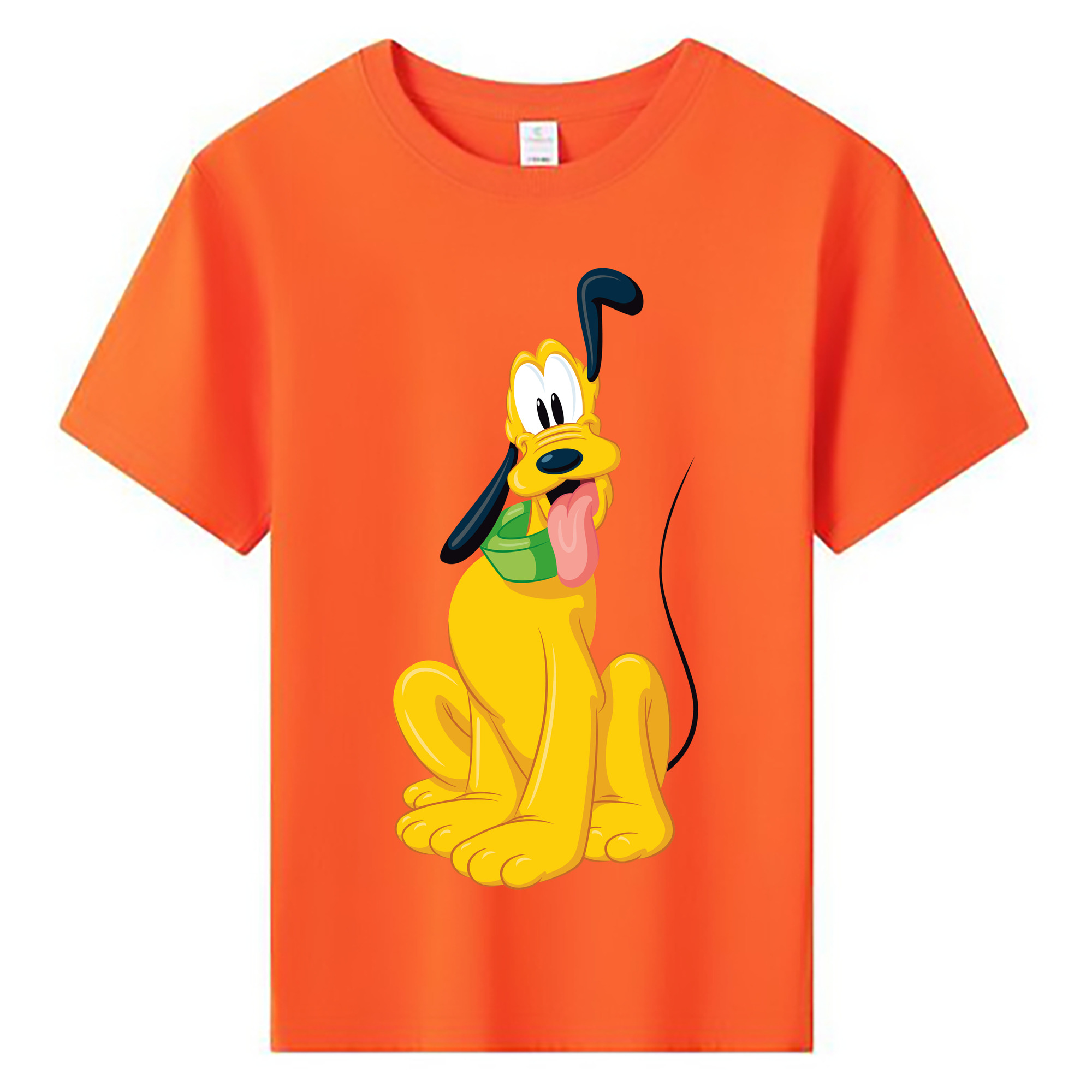 ミッキーマウス Mickey Mouse 綿100％キッズTシャツ（フロントプリント）