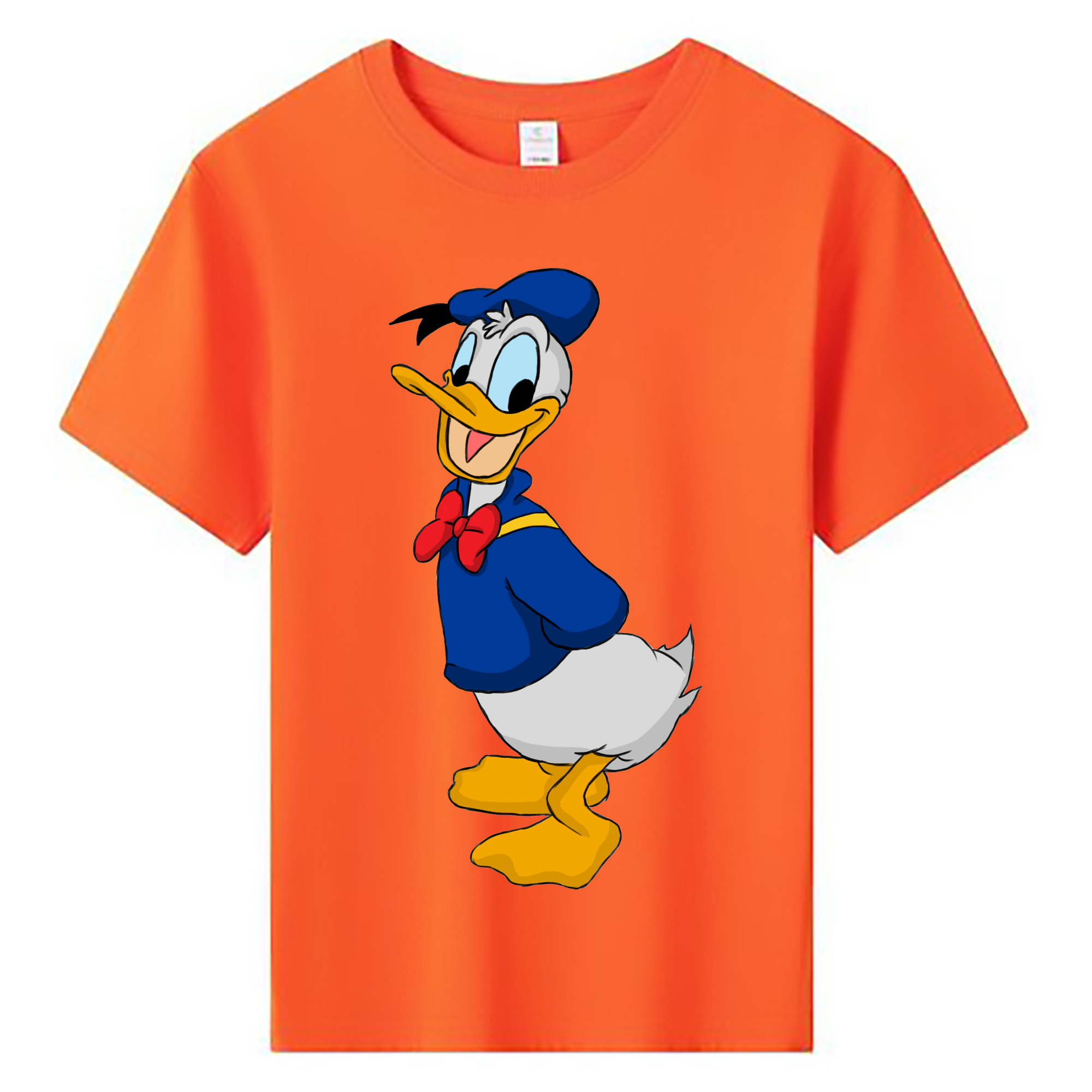 ミッキーマウス Mickey Mouse 綿100％キッズTシャツ（フロントプリント）