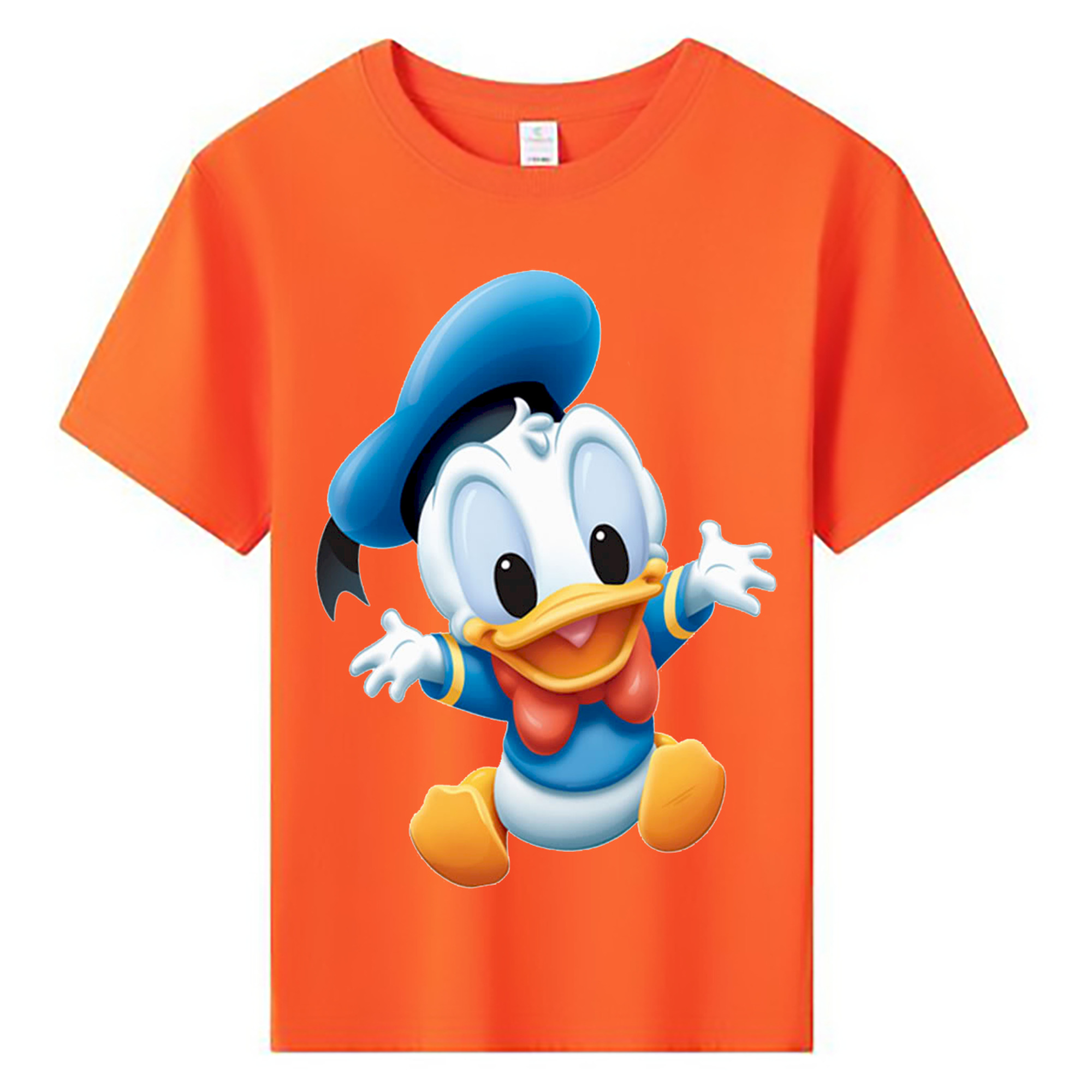 ミッキーマウス Mickey Mouse 綿100％キッズTシャツ（フロントプリント）