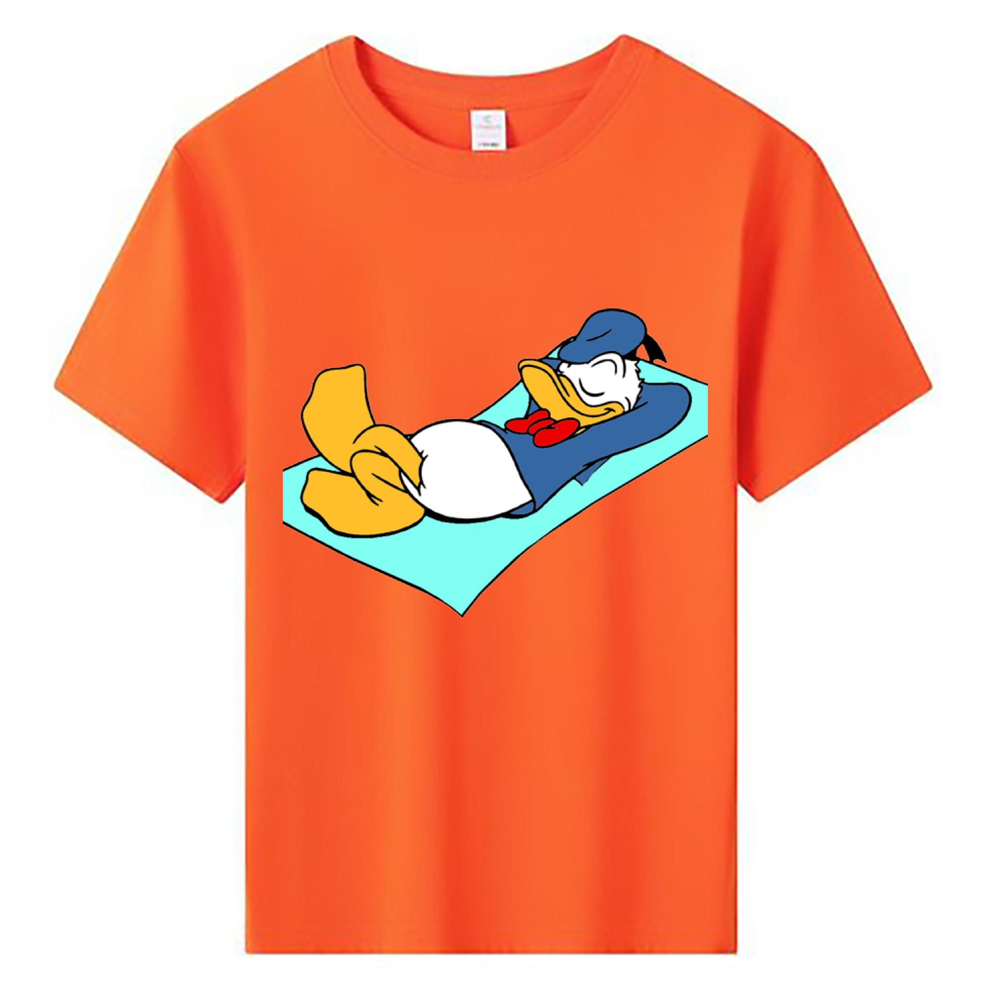 ミッキーマウス Mickey Mouse 綿100％キッズTシャツ（フロントプリント）