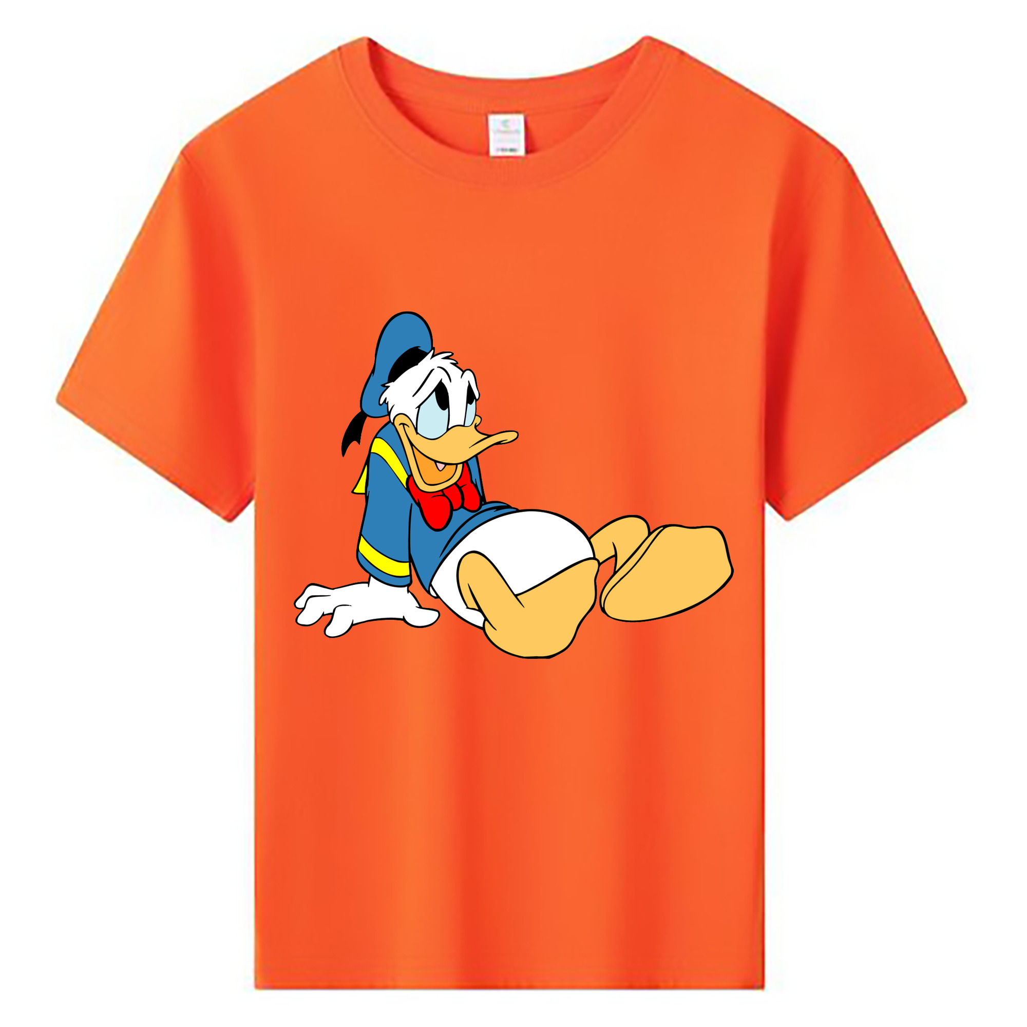 ミッキーマウス Mickey Mouse 綿100％キッズTシャツ（フロントプリント）