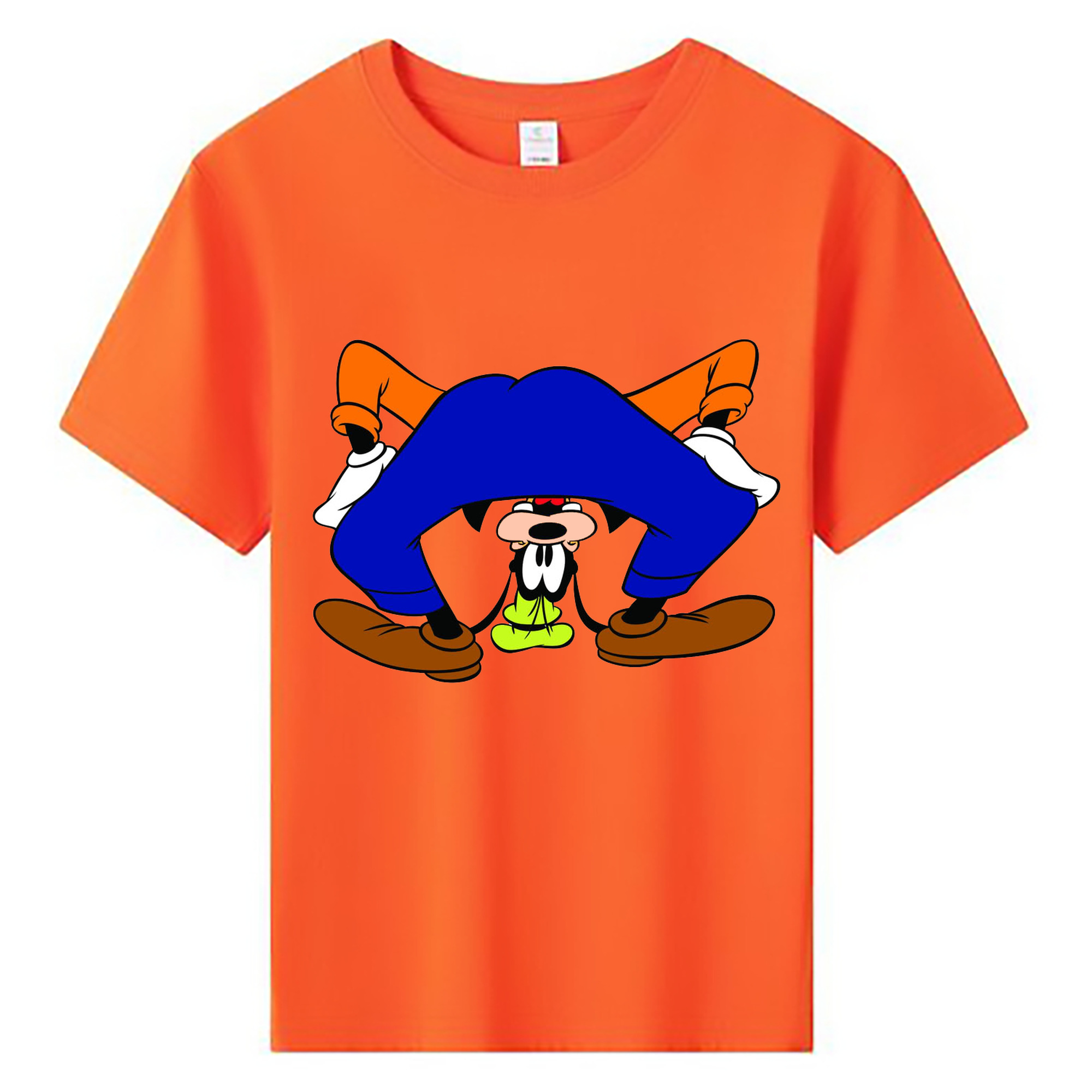 ミッキーマウス Mickey Mouse 綿100％キッズTシャツ（フロントプリント）