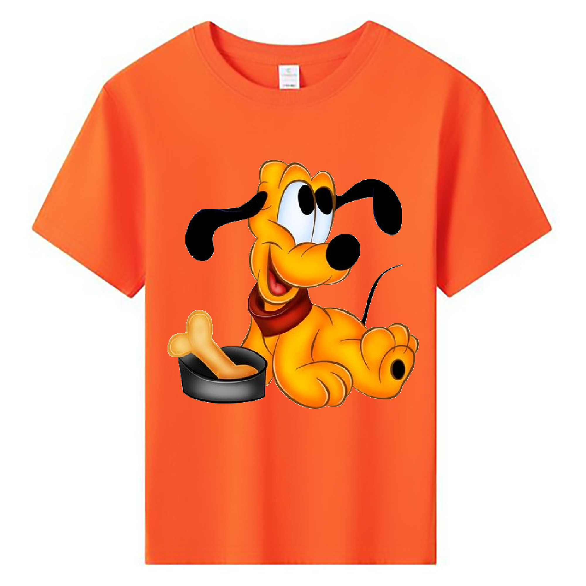 ミッキーマウス Mickey Mouse 綿100％キッズTシャツ（フロントプリント）