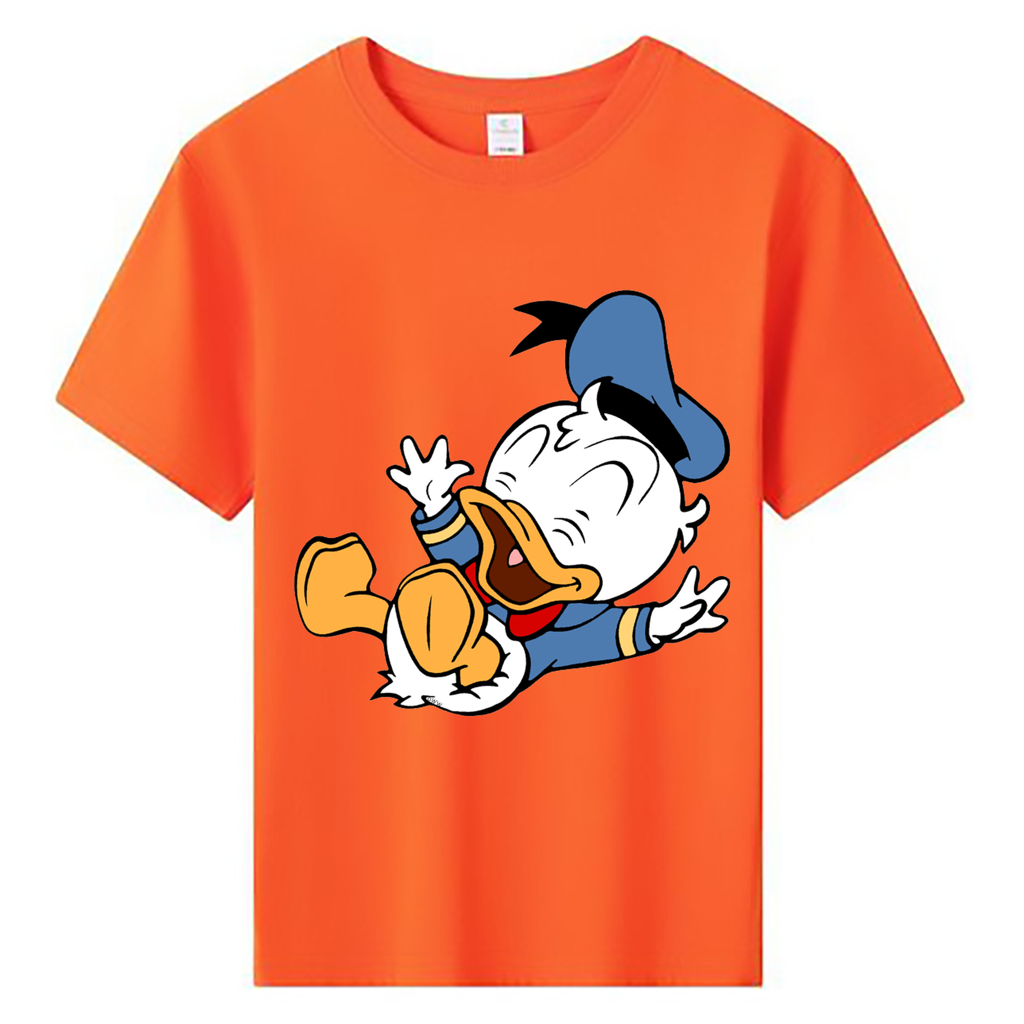 ミッキーマウス Mickey Mouse 綿100％キッズTシャツ（フロントプリント）