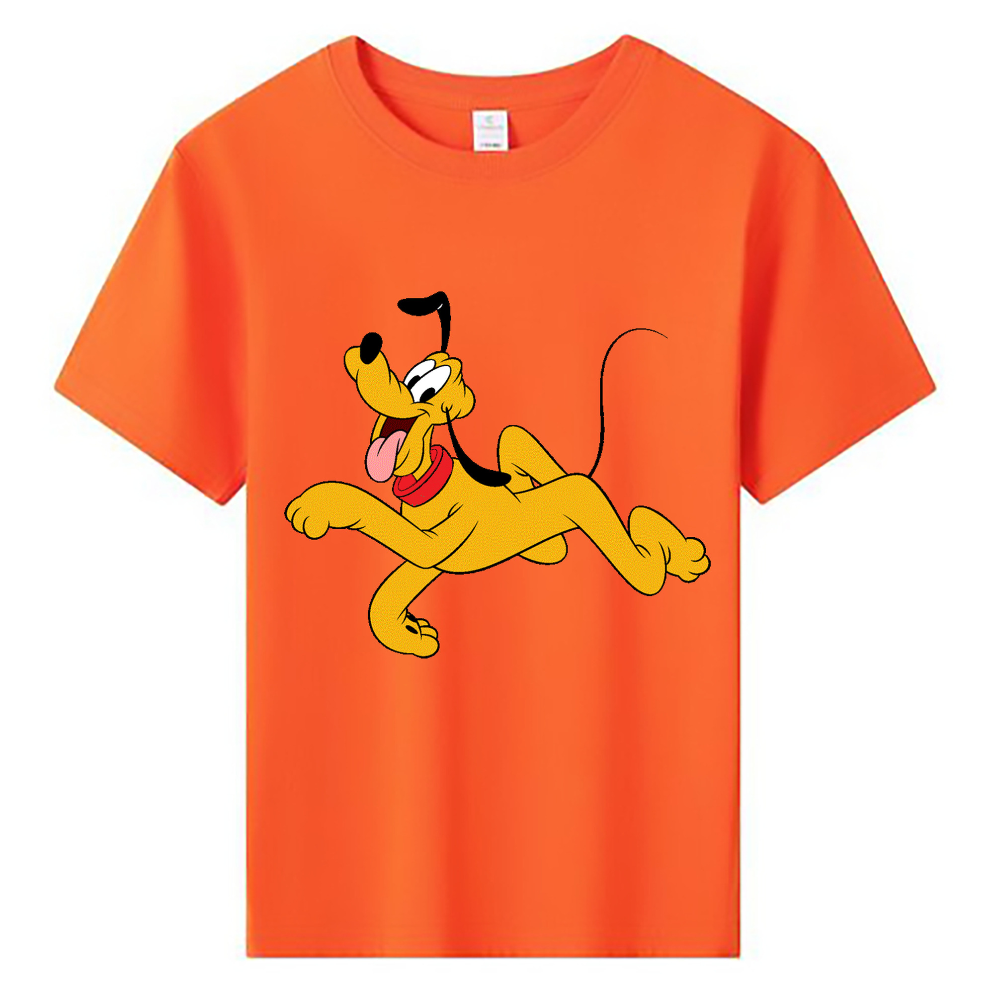 ミッキーマウス Mickey Mouse 綿100％キッズTシャツ（フロントプリント）