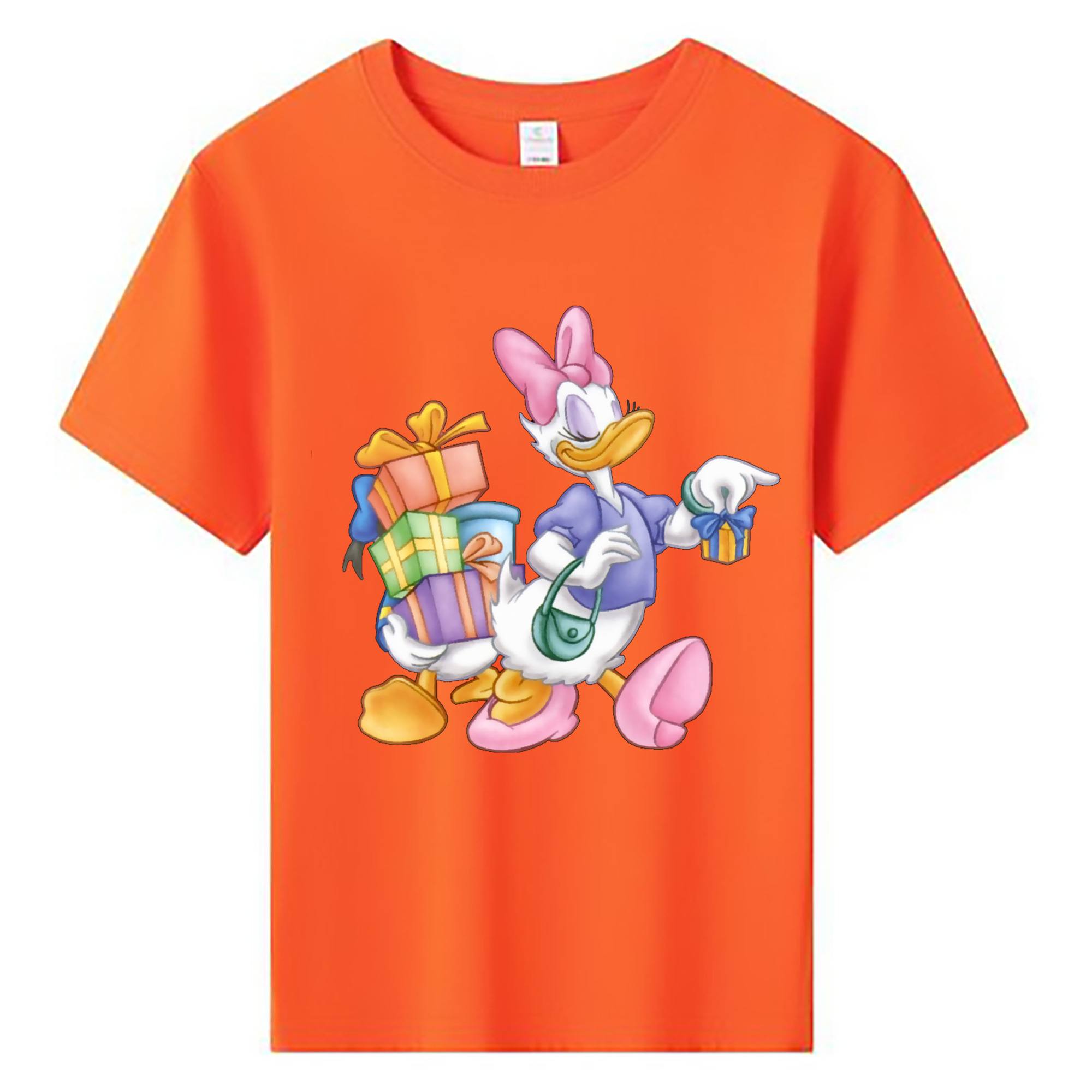 ミッキーマウス Mickey Mouse 綿100％キッズTシャツ（フロントプリント）