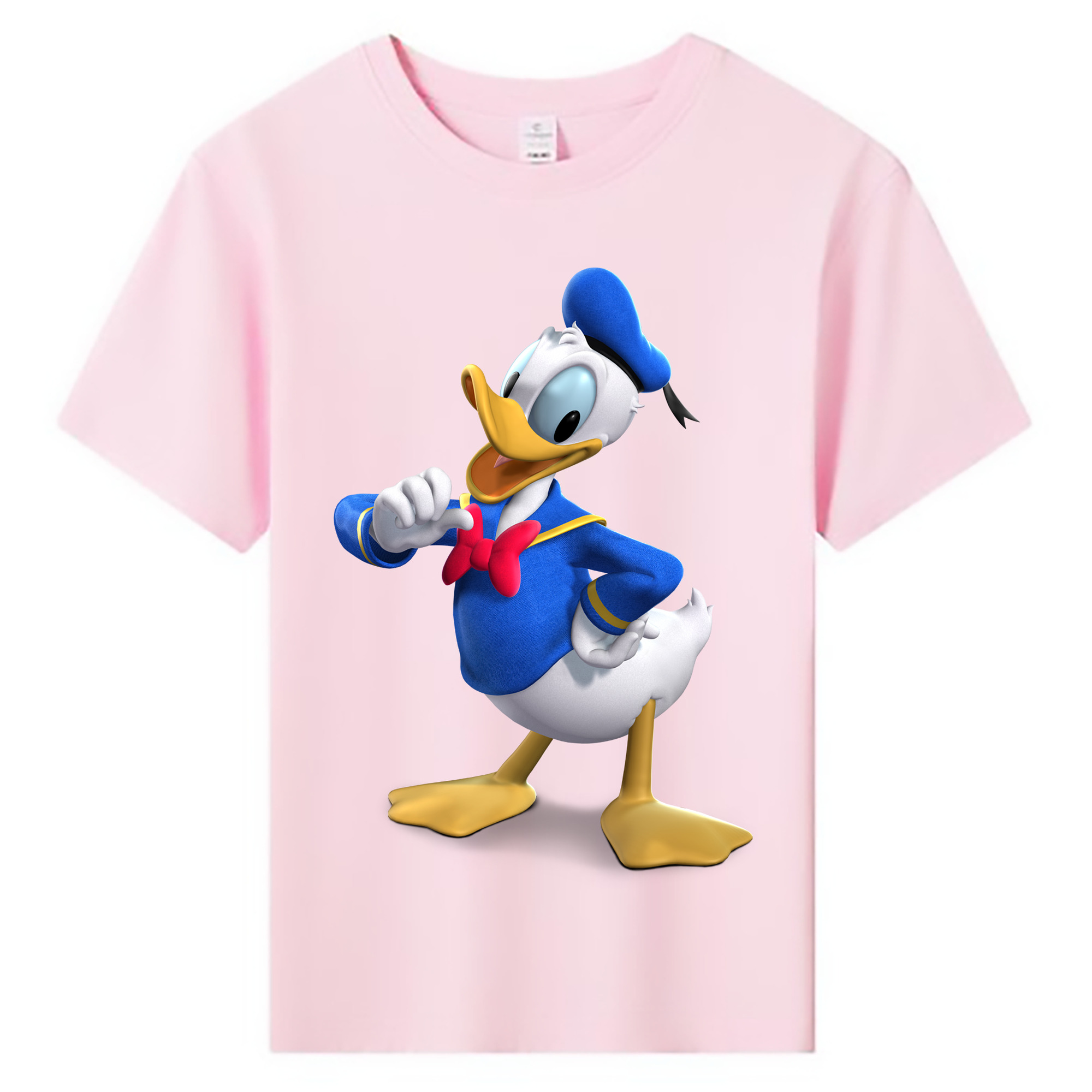ミッキーマウス Mickey Mouse 綿100％キッズTシャツ（フロントプリント）
