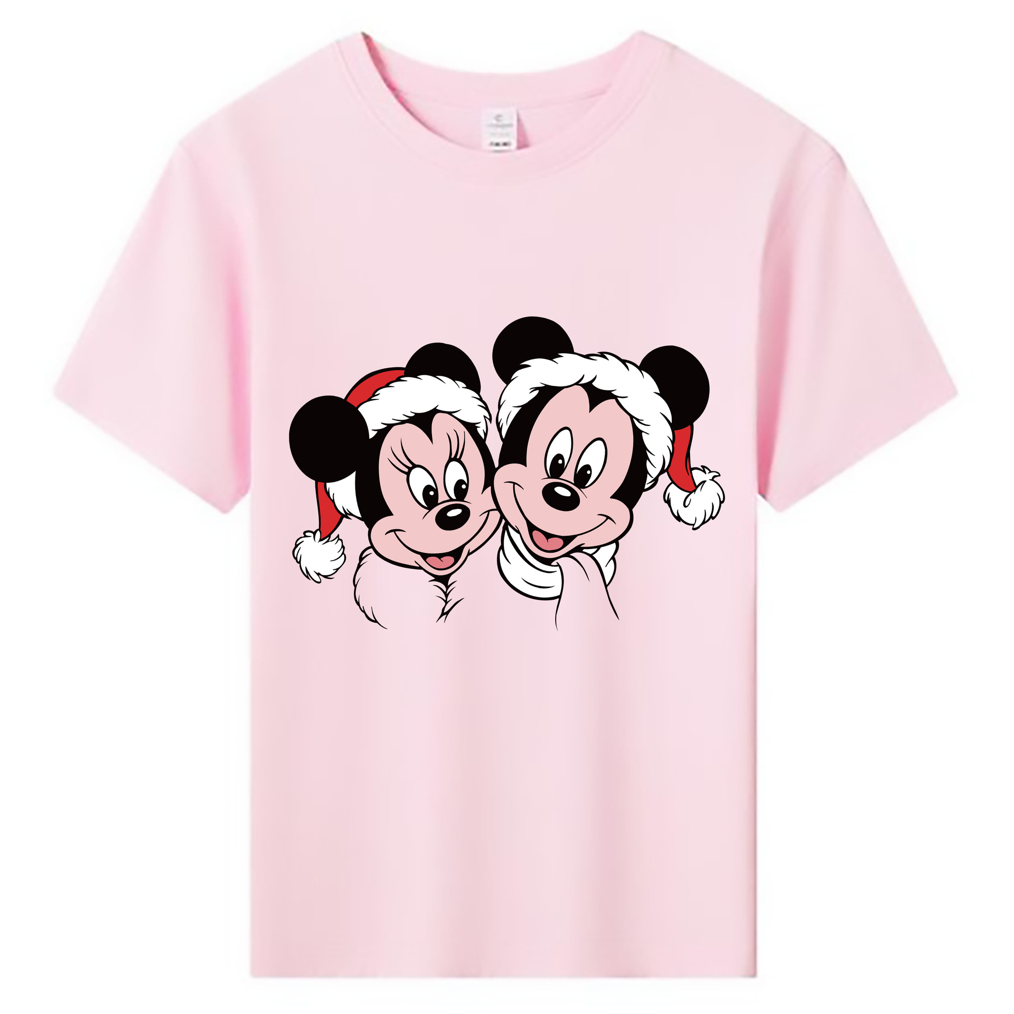 ミッキーマウス Mickey Mouse 綿100％キッズTシャツ（フロントプリント）