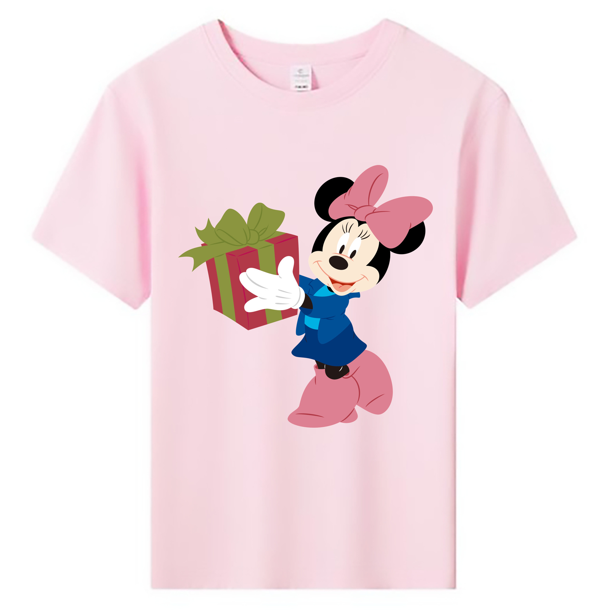 ミッキーマウス Mickey Mouse 綿100％キッズTシャツ（フロントプリント）