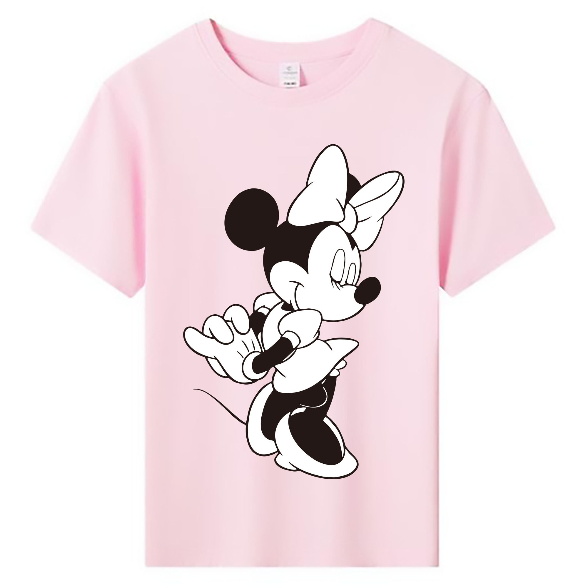 ミッキーマウス Mickey Mouse 綿100％キッズTシャツ（フロントプリント）
