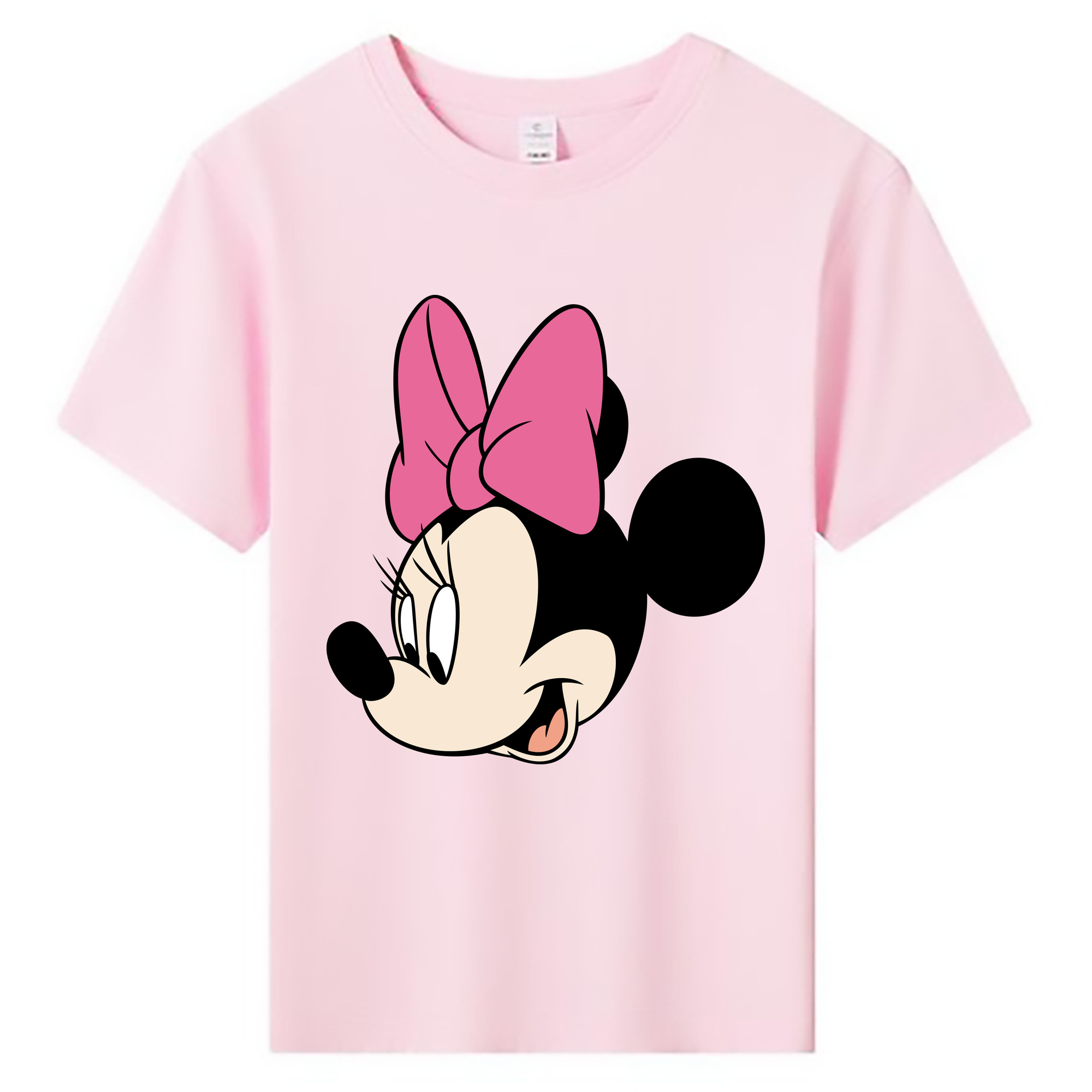ミッキーマウス Mickey Mouse 綿100％キッズTシャツ（フロントプリント）