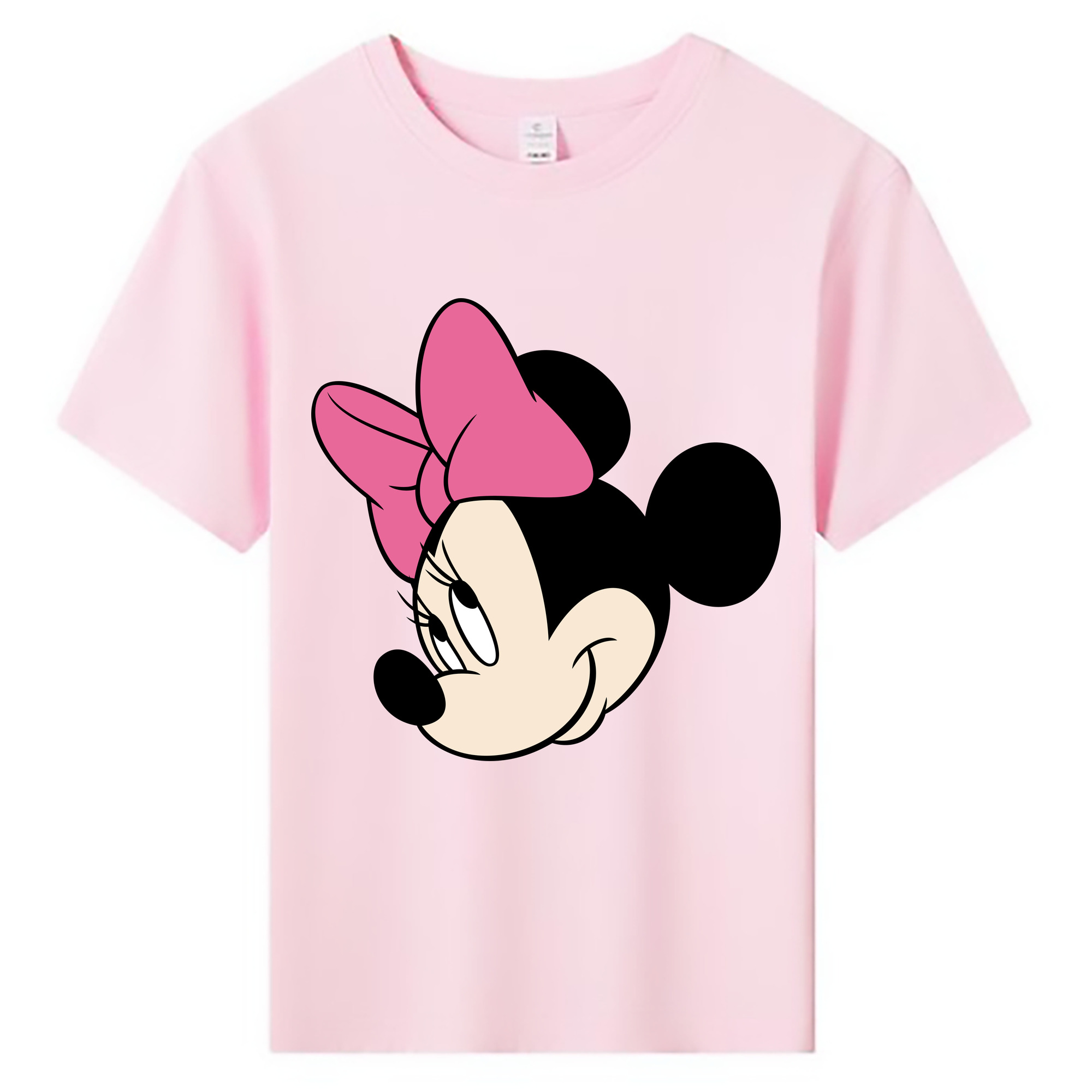 ミッキーマウス Mickey Mouse 綿100％キッズTシャツ（フロントプリント）