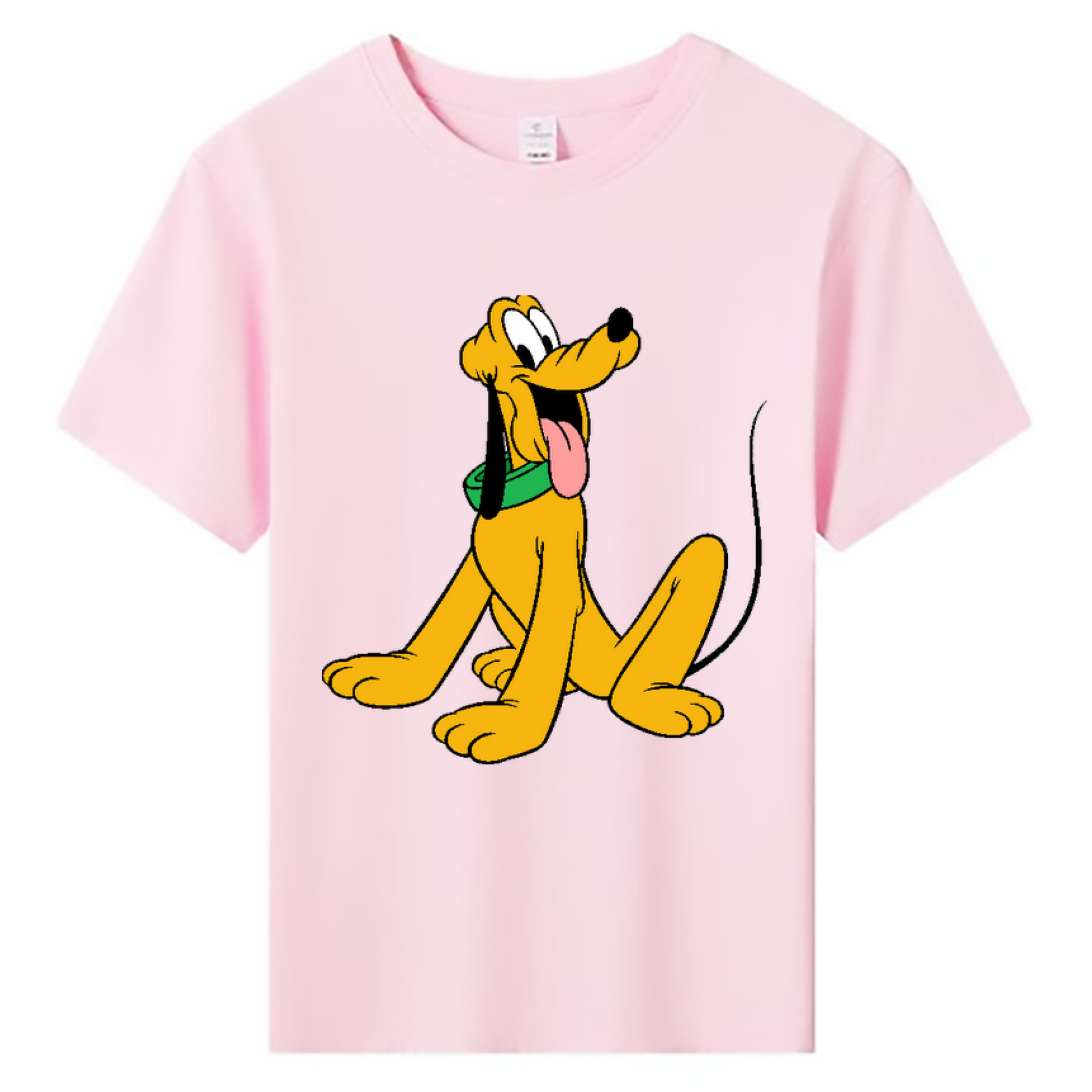 ミッキーマウス Mickey Mouse 綿100％キッズTシャツ（フロントプリント）