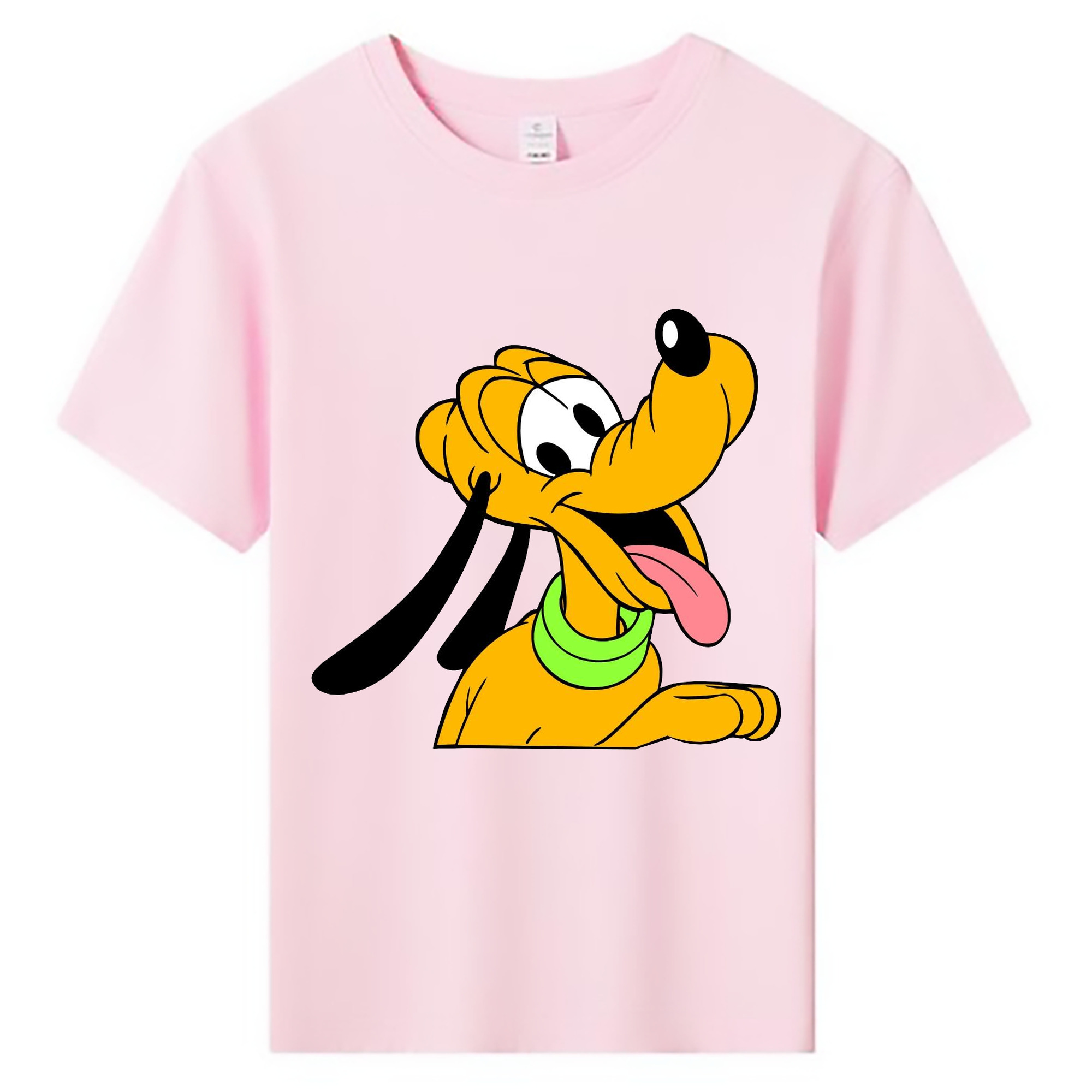 ミッキーマウス Mickey Mouse 綿100％キッズTシャツ（フロントプリント）