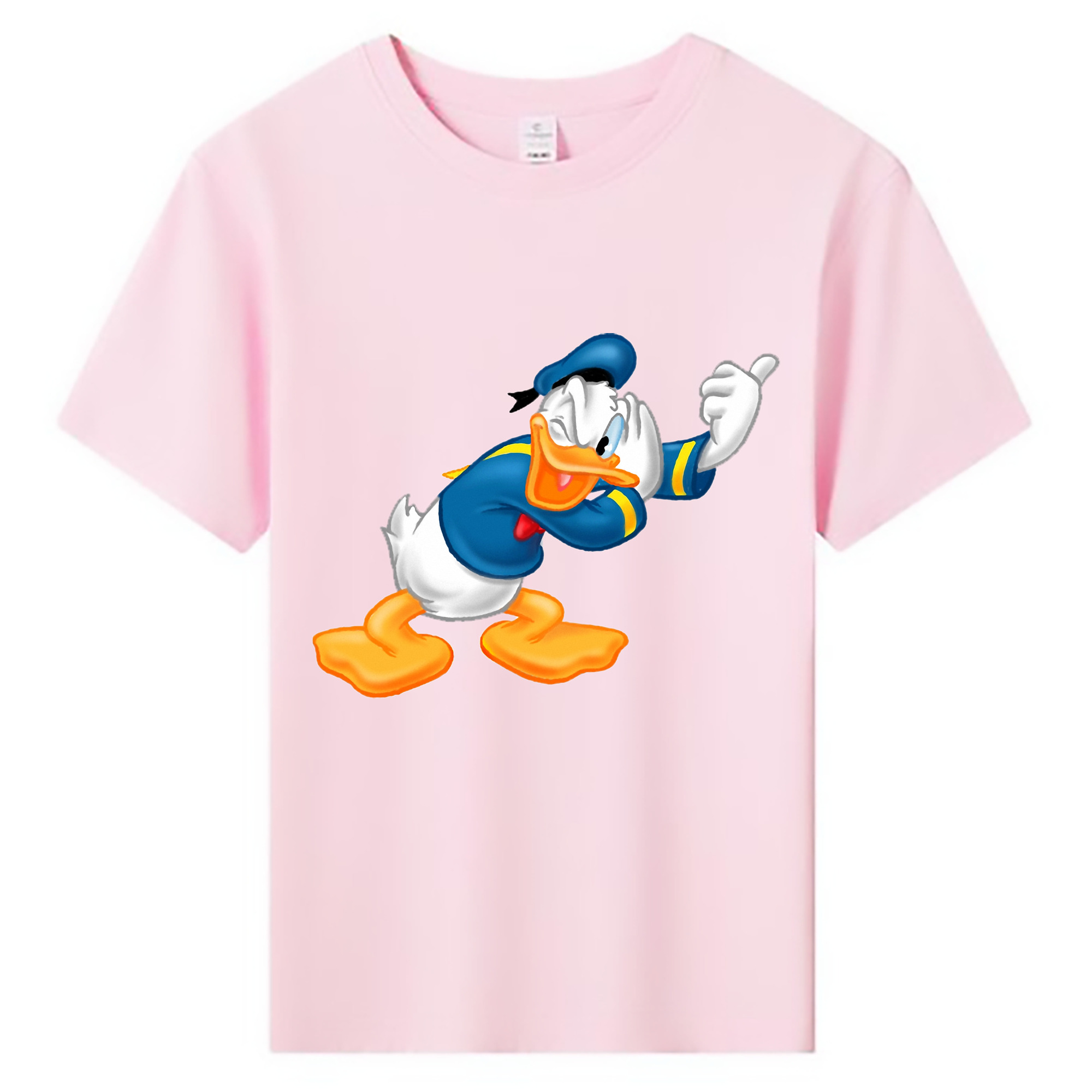 （画像用） ミッキーマウス Mickey Mouse 綿100％キッズTシャツ（フロントプリント）