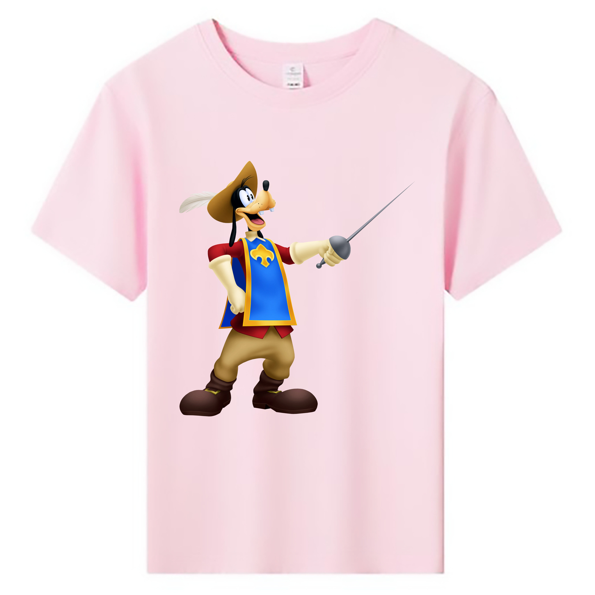 ミッキーマウス Mickey Mouse 綿100％キッズTシャツ（フロントプリント）