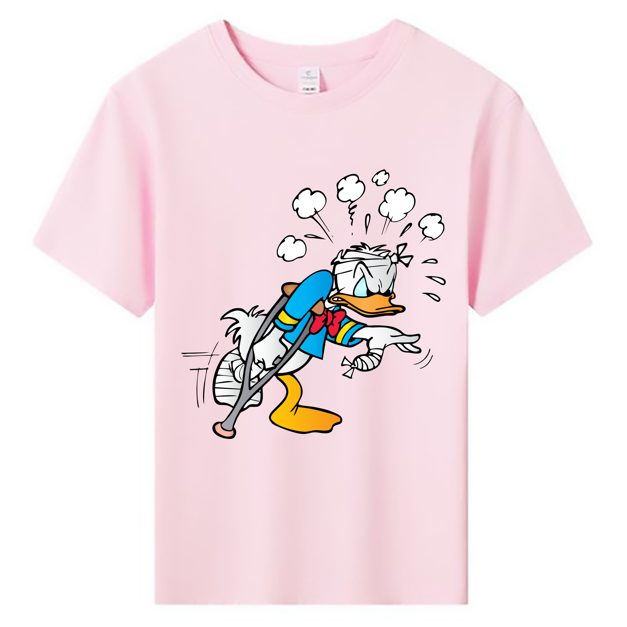ミッキーマウス Mickey Mouse 綿100％キッズTシャツ（フロントプリント）