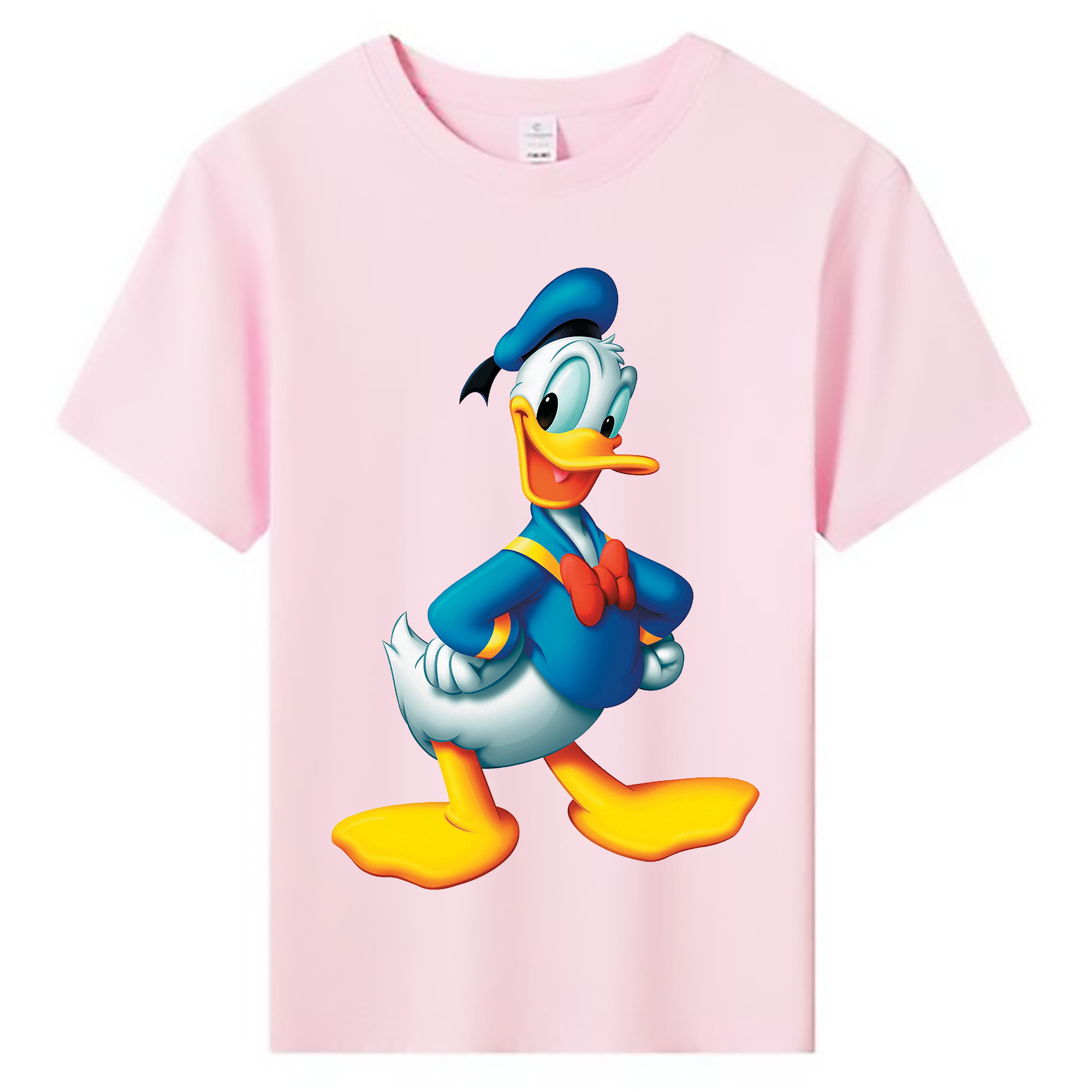 （画像用） ミッキーマウス Mickey Mouse 綿100％キッズTシャツ（フロントプリント）