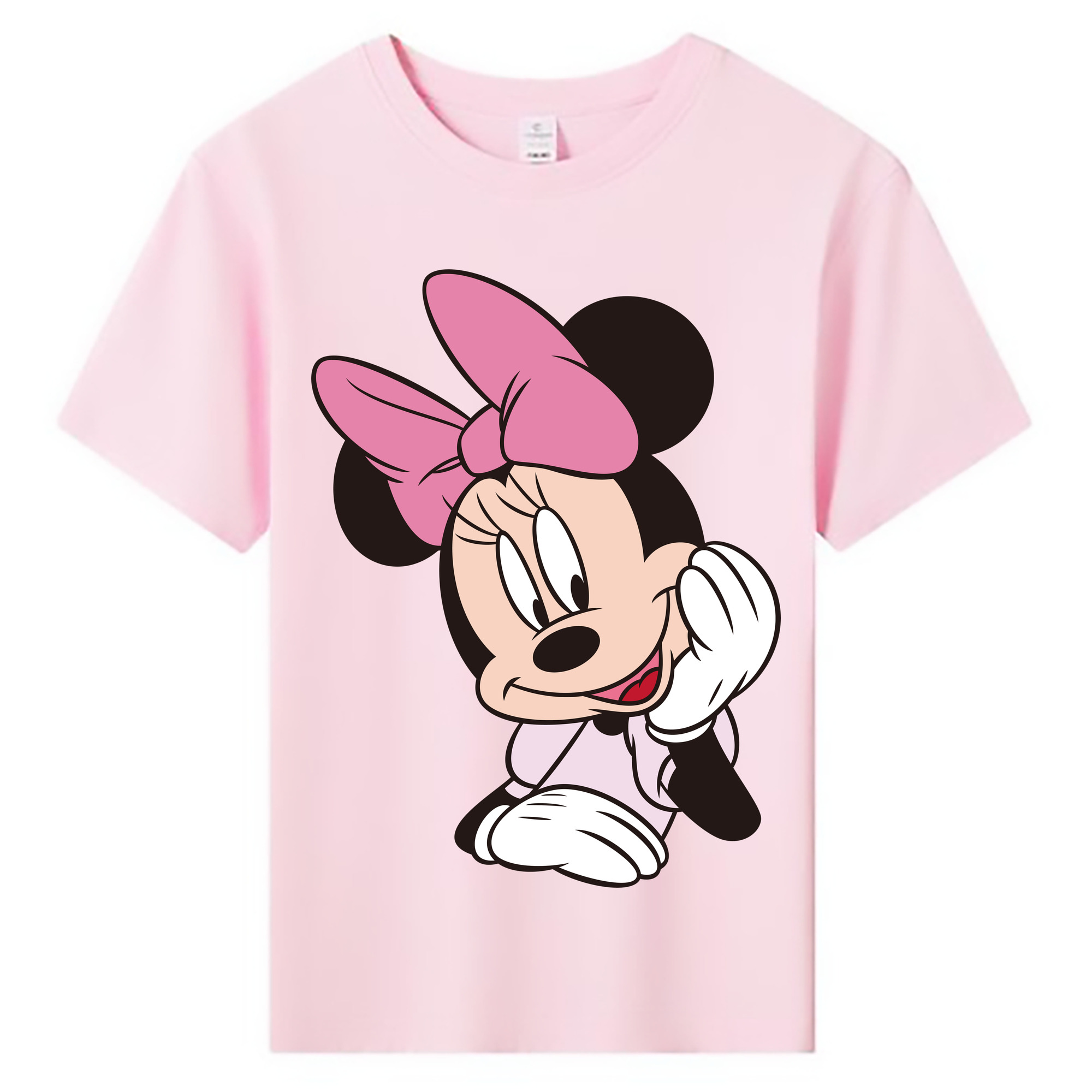 ミッキーマウス Mickey Mouse 綿100％キッズTシャツ（フロントプリント）