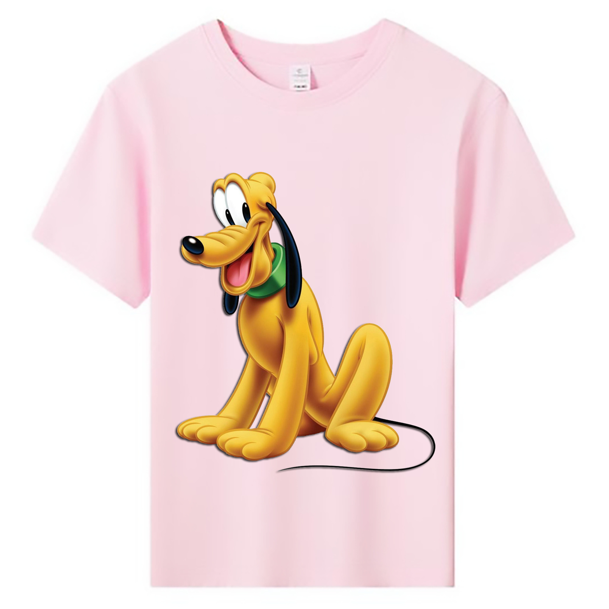 ミッキーマウス Mickey Mouse 綿100％キッズTシャツ（フロントプリント）
