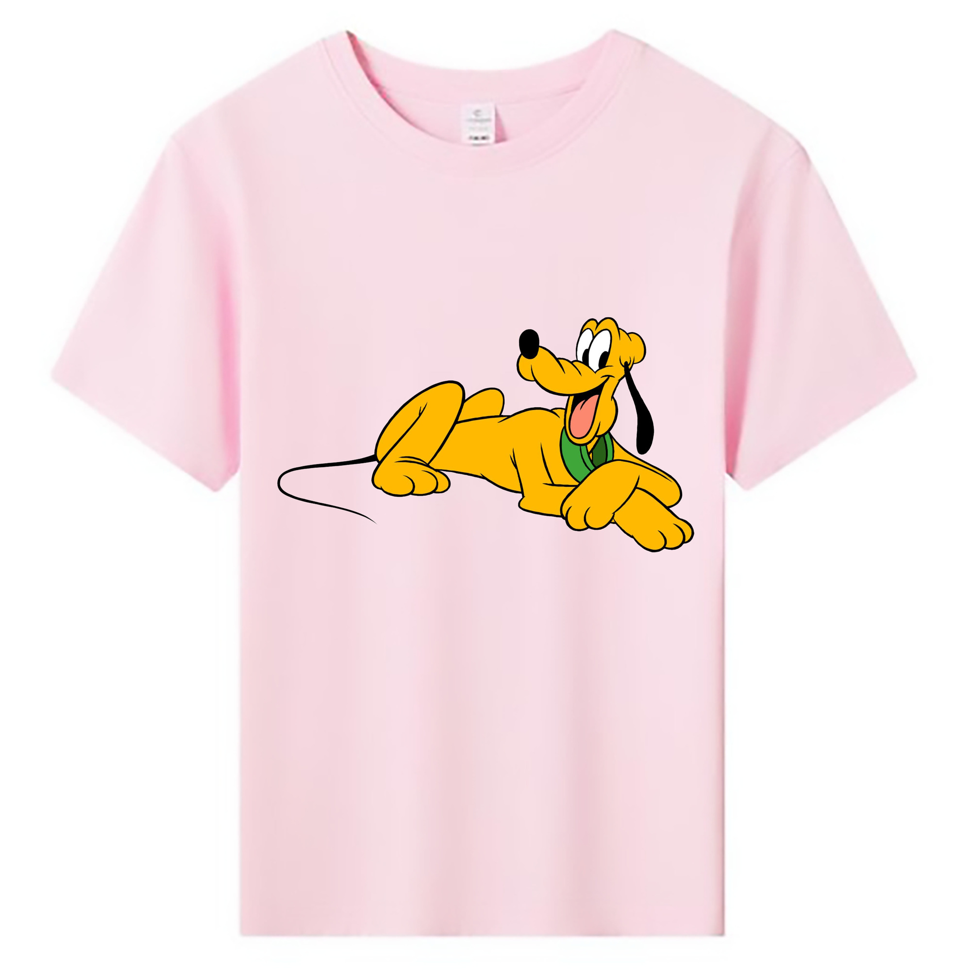 ミッキーマウス Mickey Mouse 綿100％キッズTシャツ（フロントプリント）