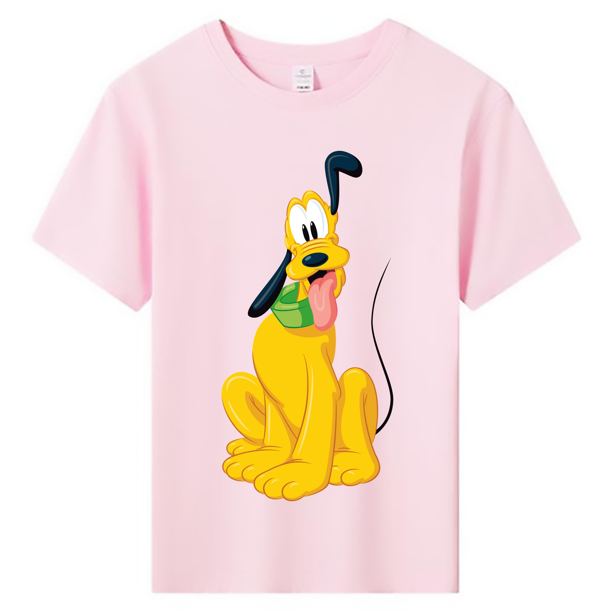 ミッキーマウス Mickey Mouse 綿100％キッズTシャツ（フロントプリント）