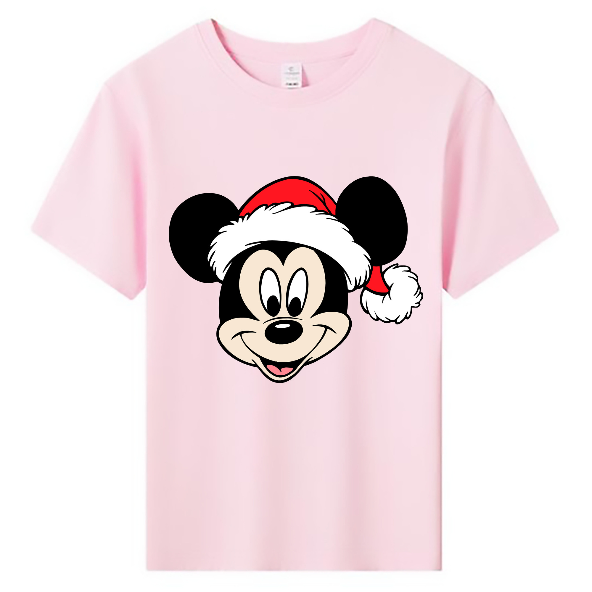 ミッキーマウス Mickey Mouse 綿100％キッズTシャツ（フロントプリント）