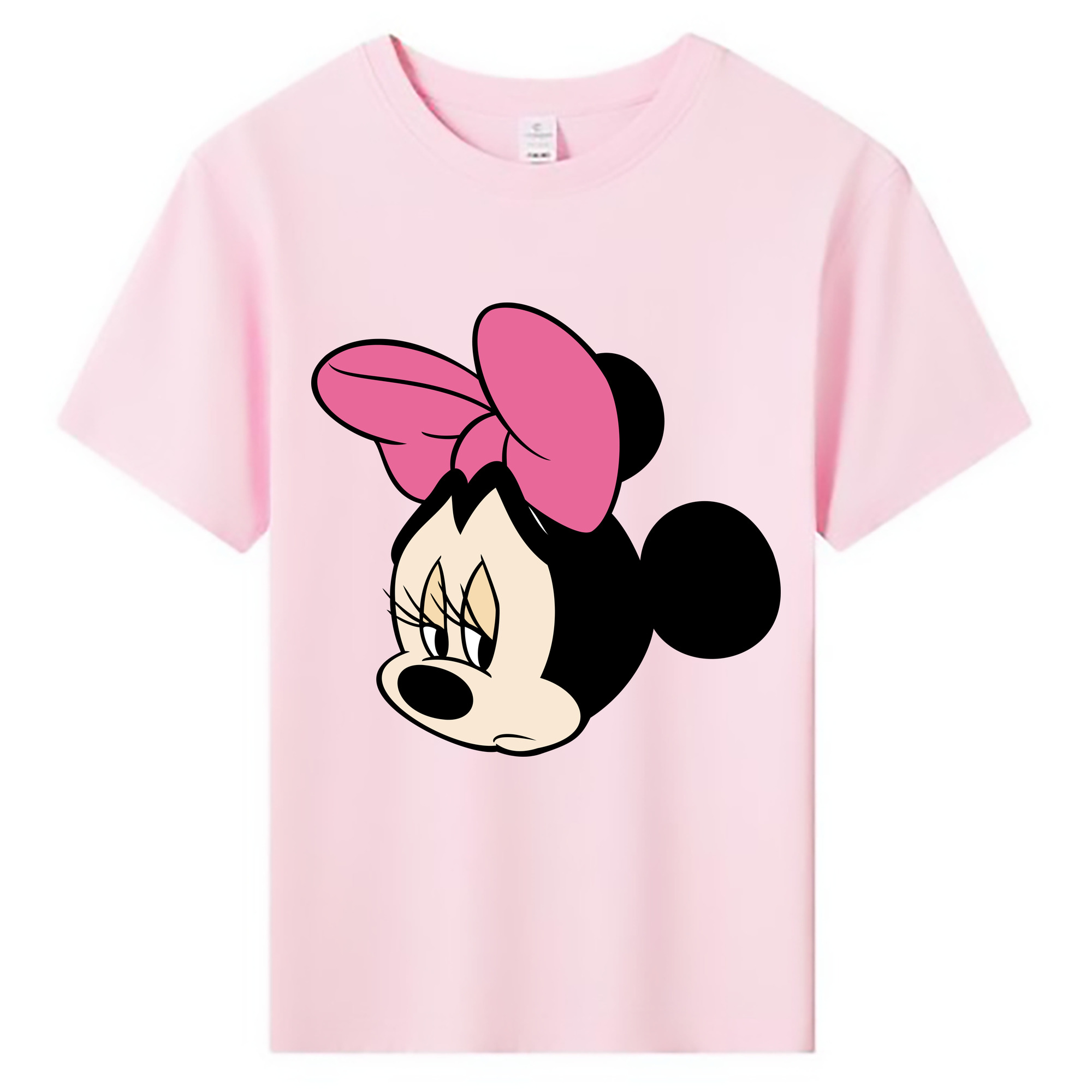 ミッキーマウス Mickey Mouse 綿100％キッズTシャツ（フロントプリント）
