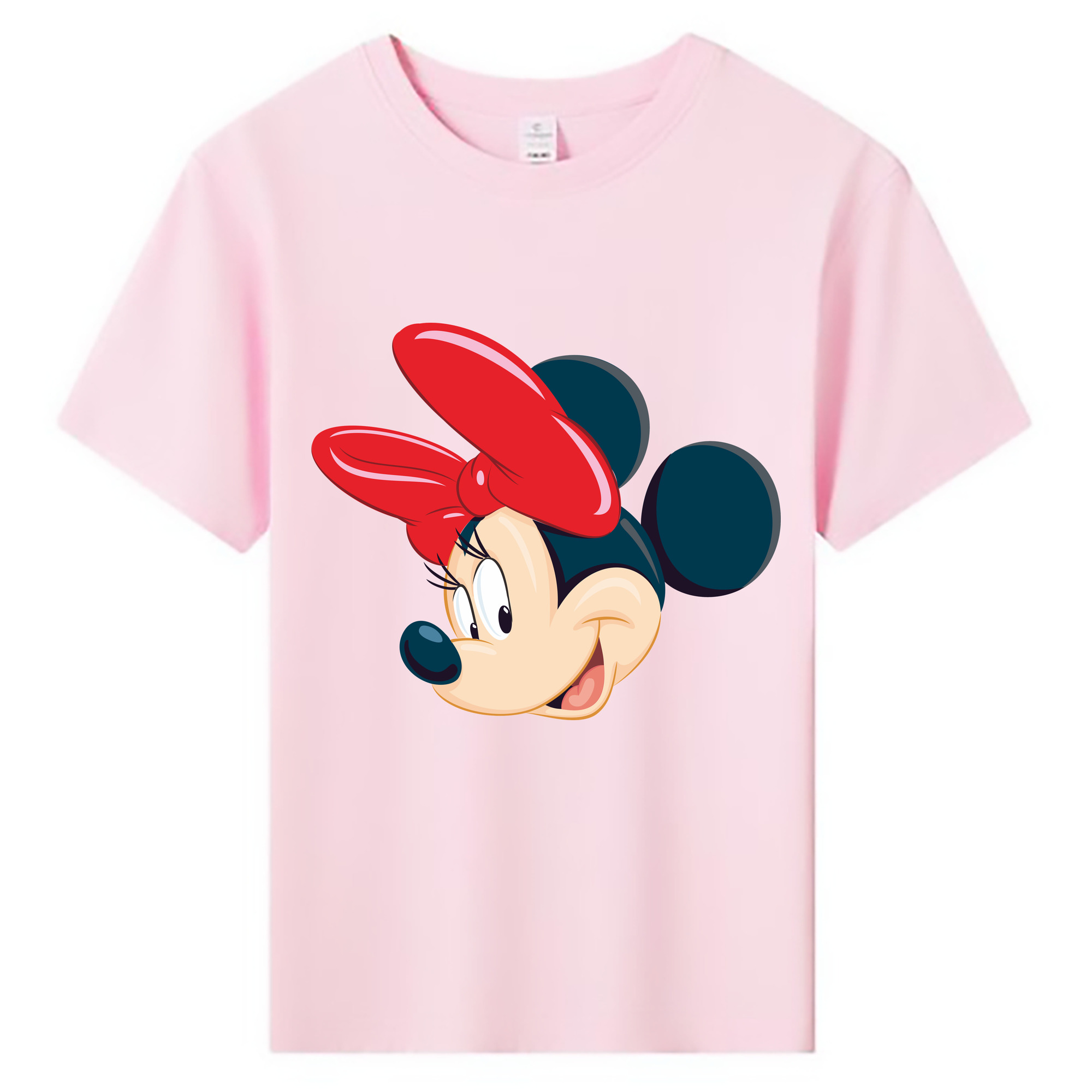 ミッキーマウス Mickey Mouse 綿100％キッズTシャツ（フロントプリント）