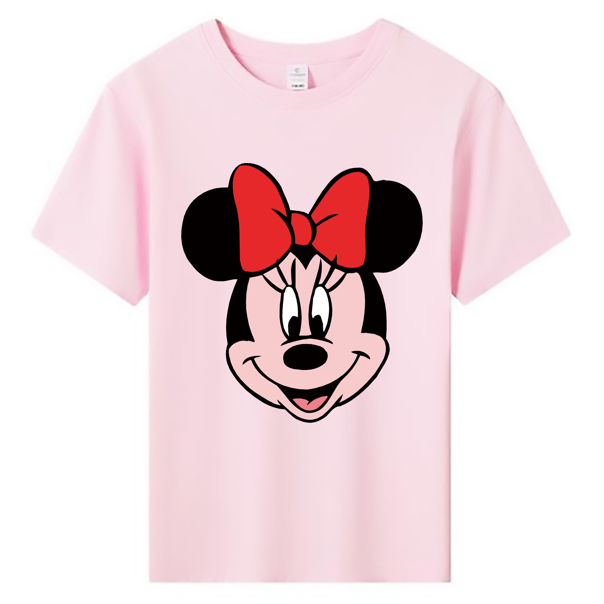 ミッキーマウス Mickey Mouse 綿100％キッズTシャツ（フロントプリント）