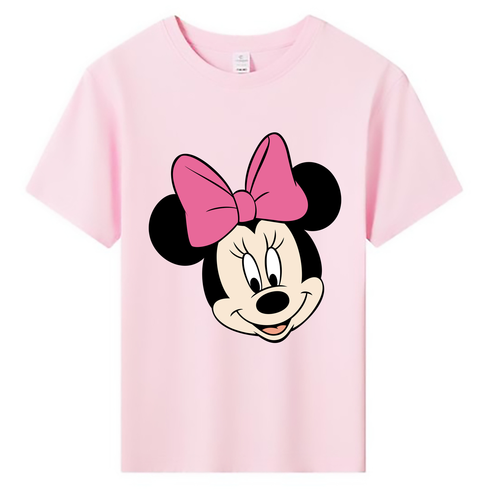 ミッキーマウス Mickey Mouse 綿100％キッズTシャツ（フロントプリント）