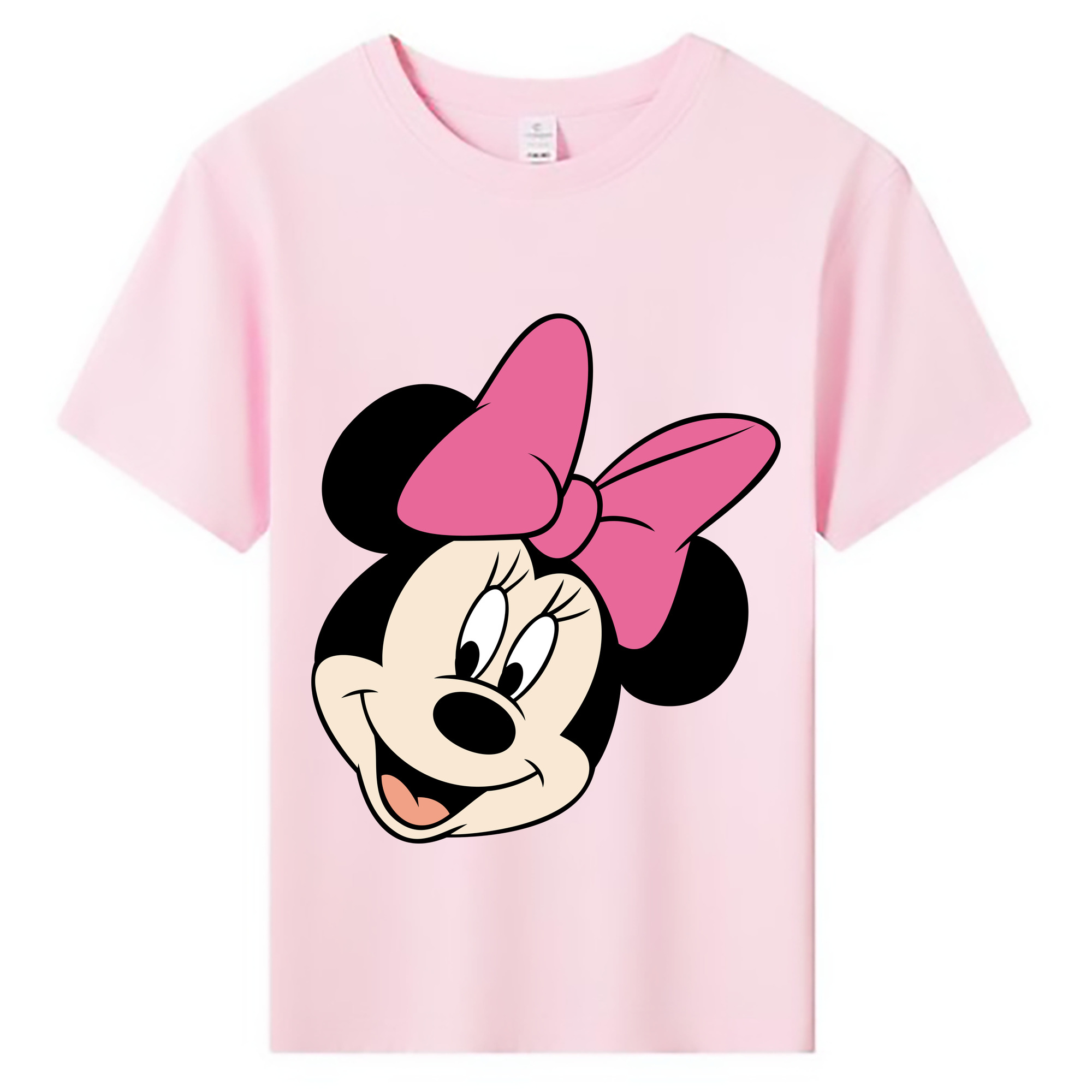 ミッキーマウス Mickey Mouse 綿100％キッズTシャツ（フロントプリント）