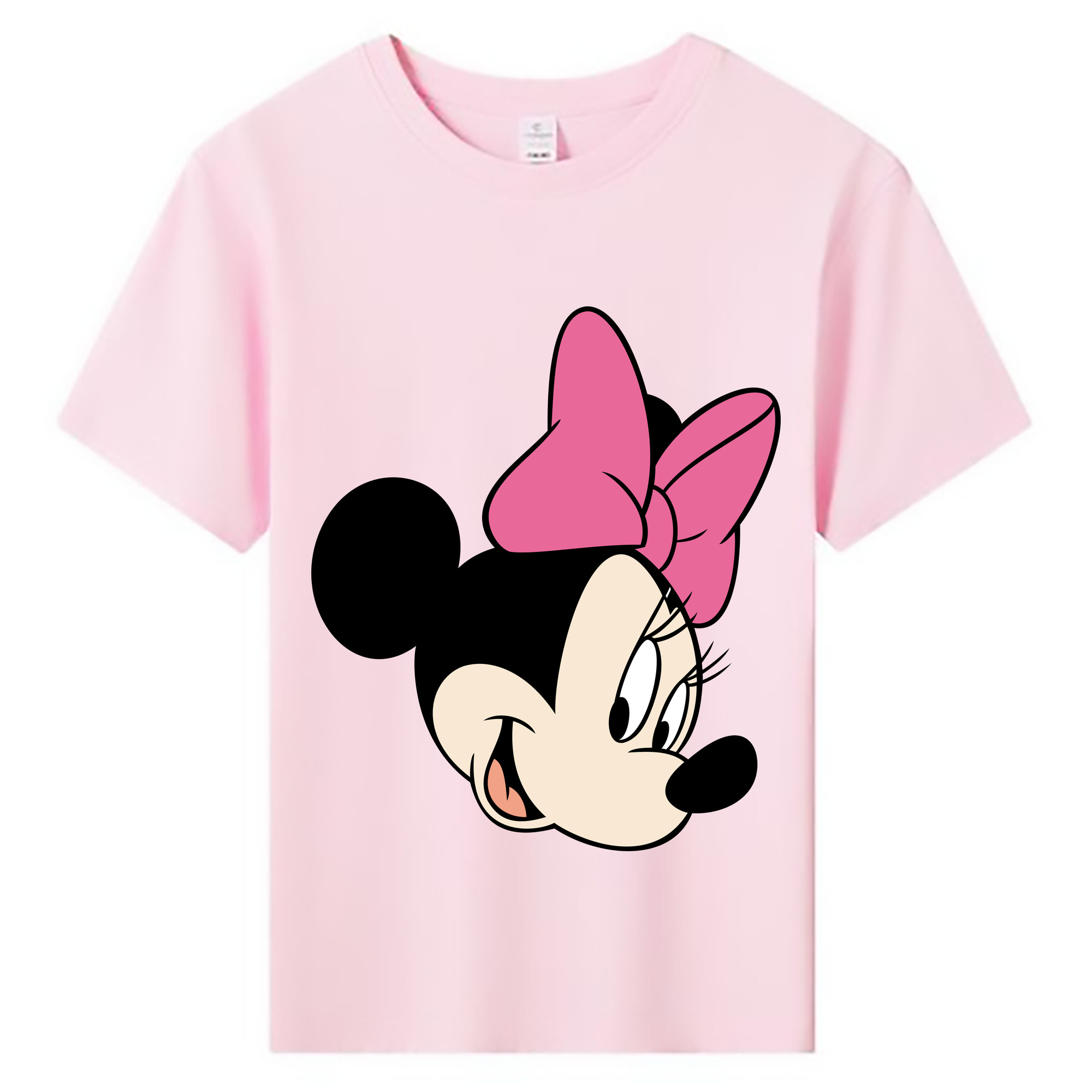ミッキーマウス Mickey Mouse 綿100％キッズTシャツ（フロントプリント）