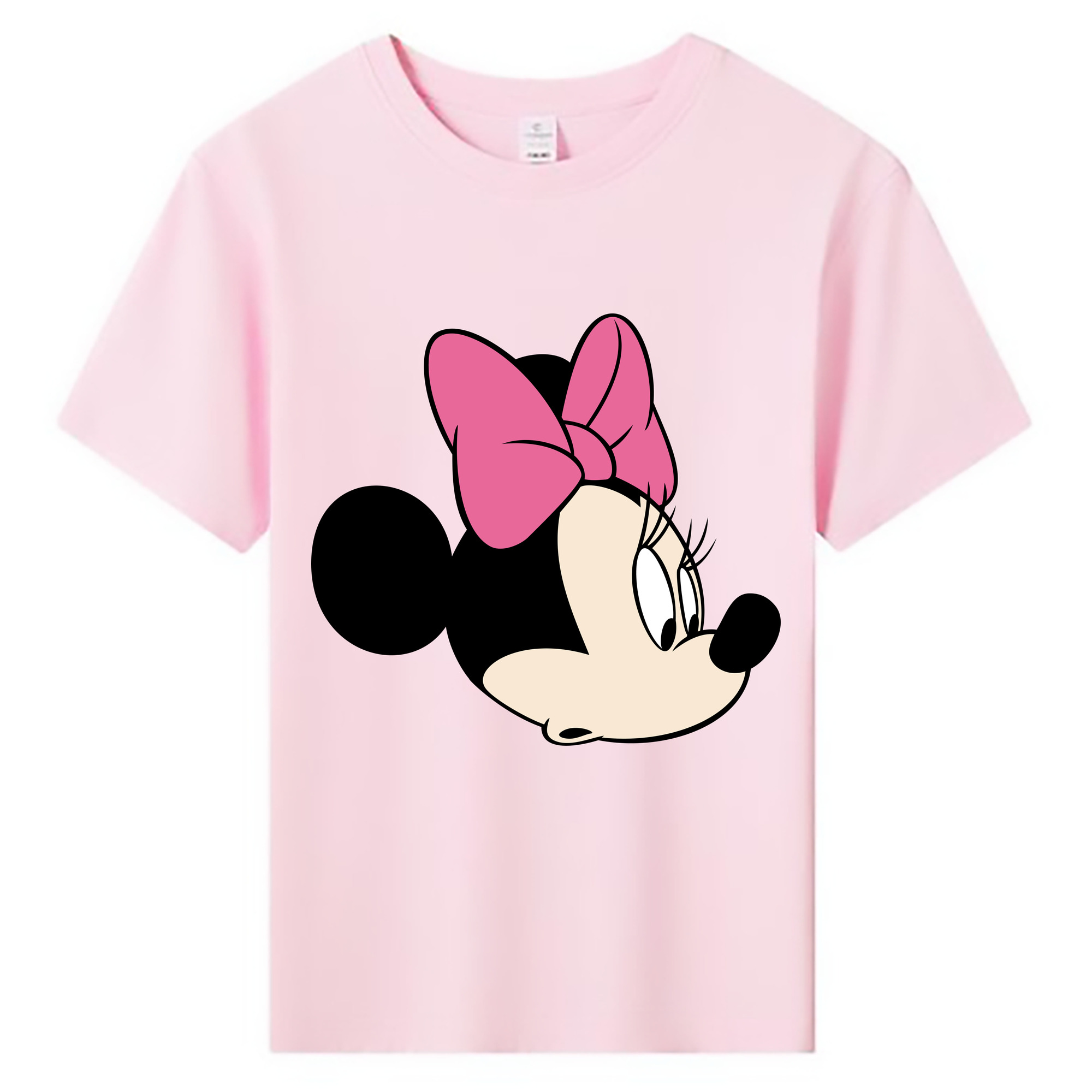 ミッキーマウス Mickey Mouse 綿100％キッズTシャツ（フロントプリント）