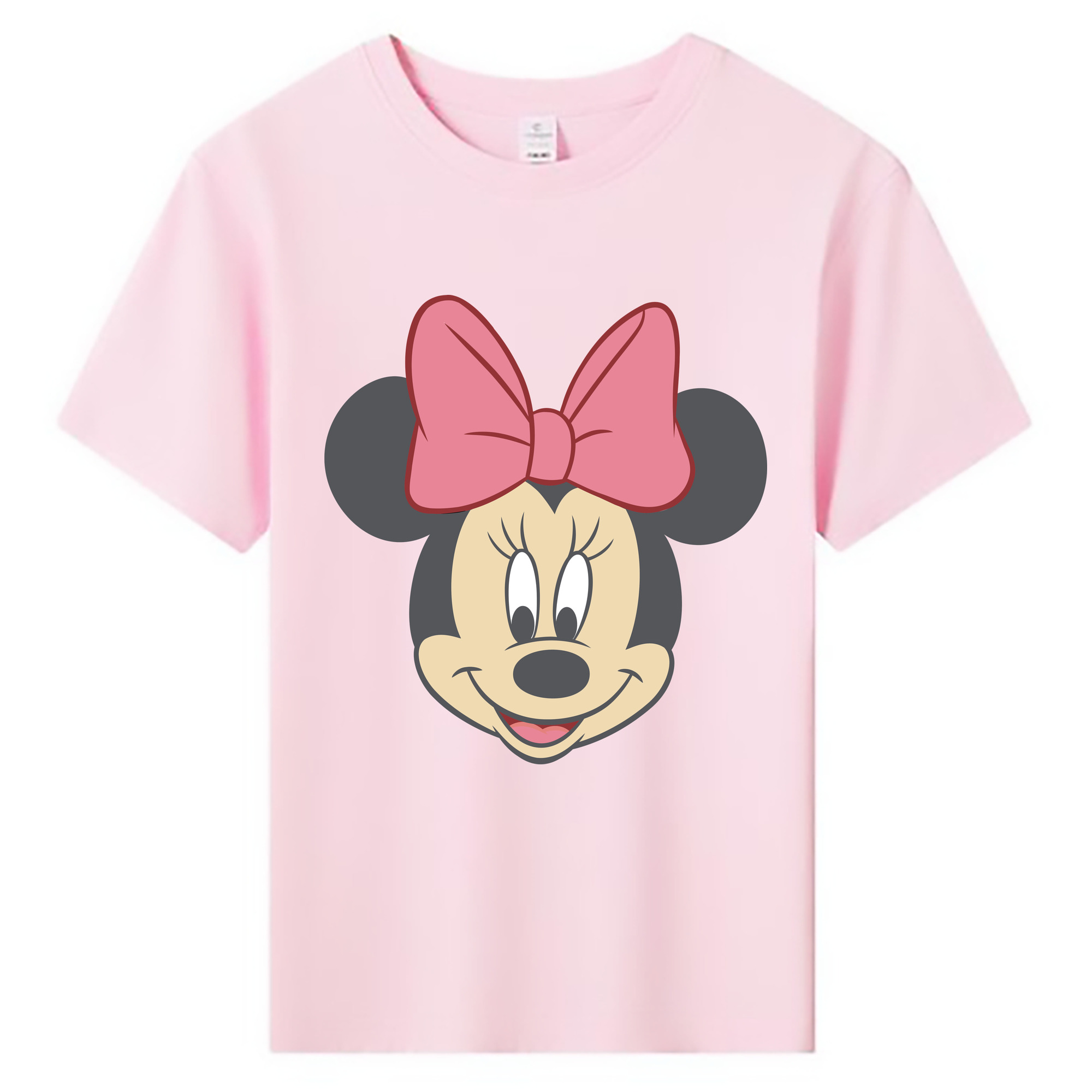 ミッキーマウス Mickey Mouse 綿100％キッズTシャツ（フロントプリント）