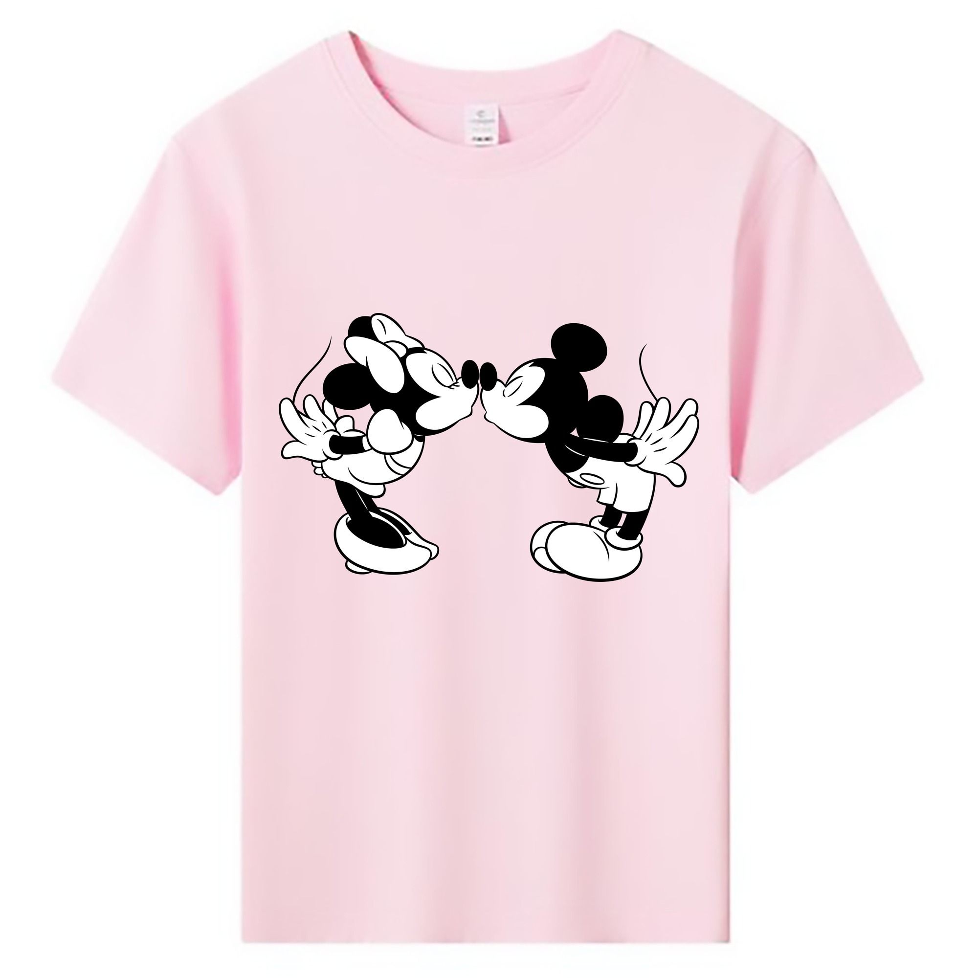 ミッキーマウス Mickey Mouse 綿100％キッズTシャツ（フロントプリント）