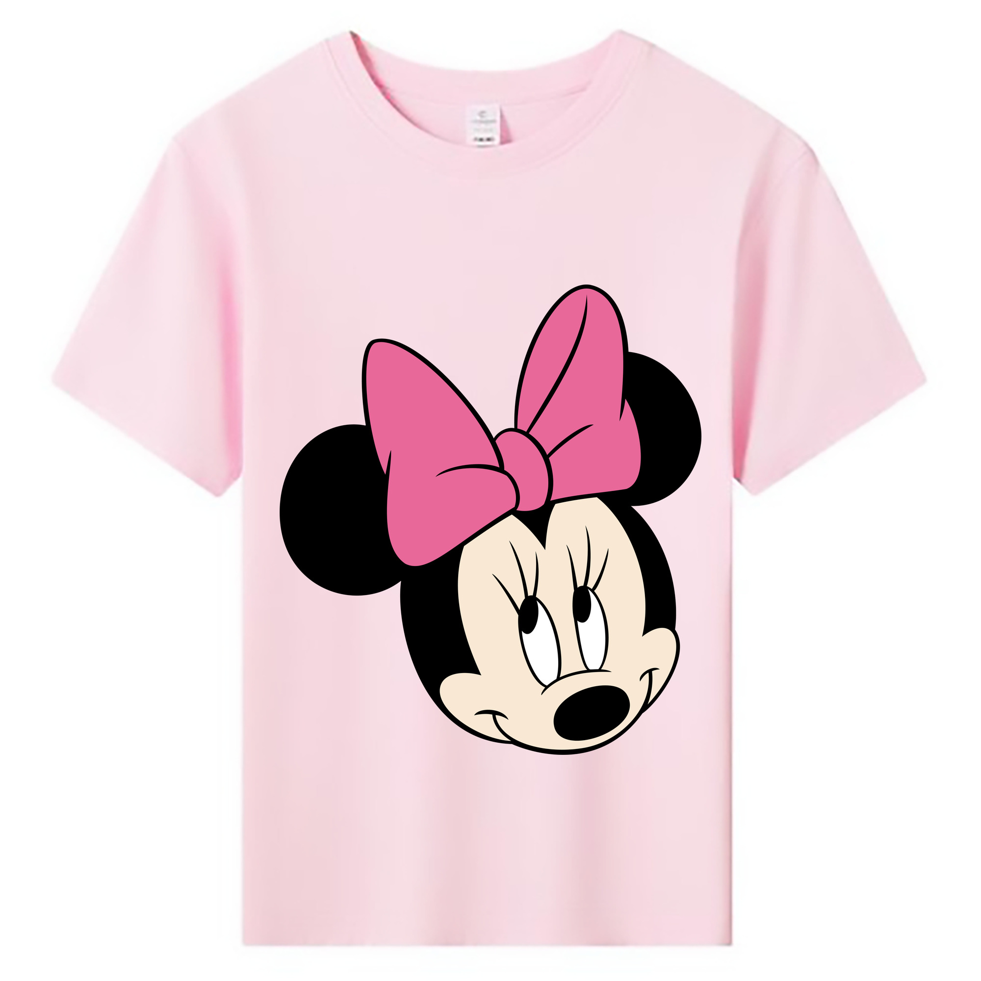 ミッキーマウス Mickey Mouse 綿100％キッズTシャツ（フロントプリント）